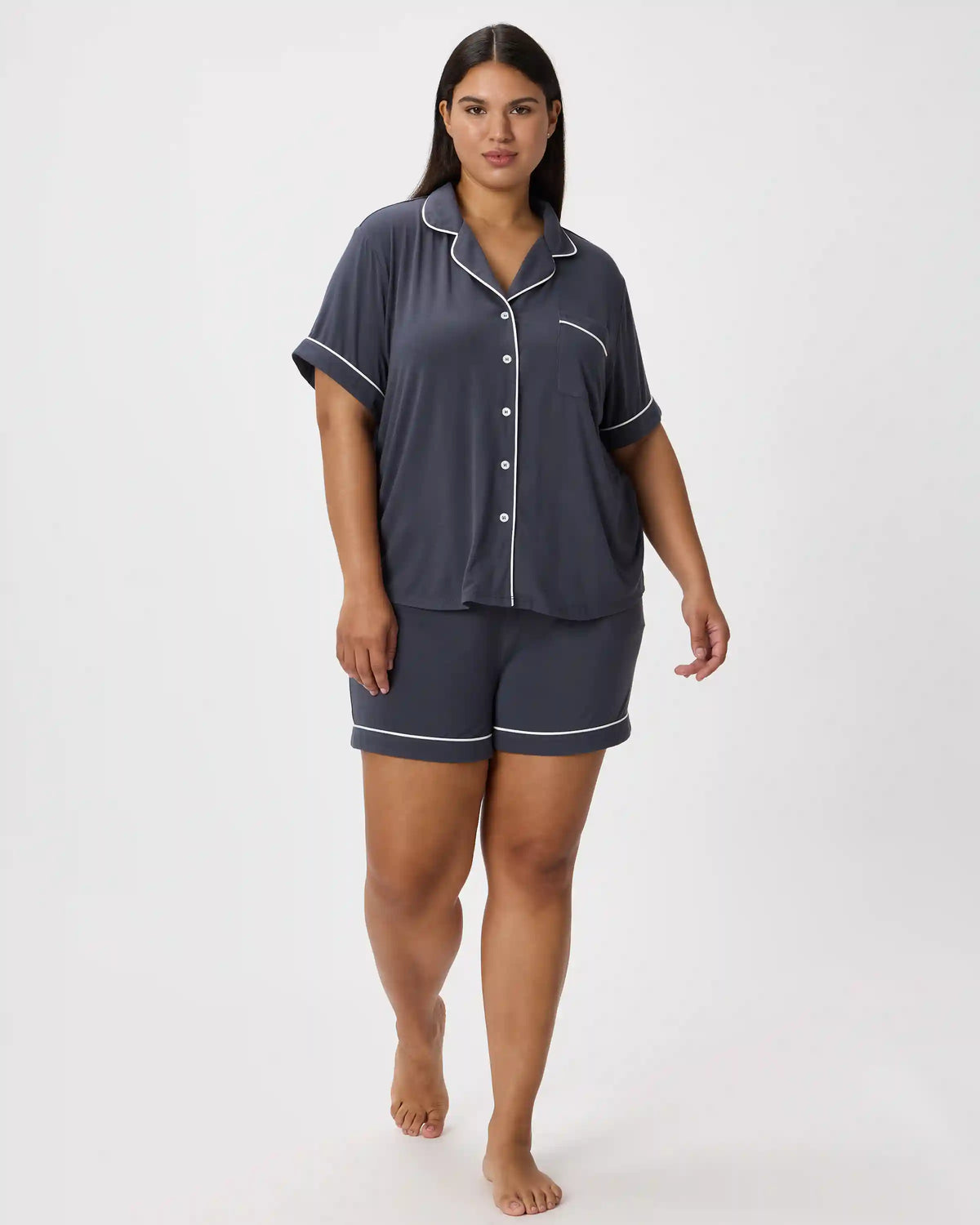 Bamboo Jersey Short Sleeve Pajama Set