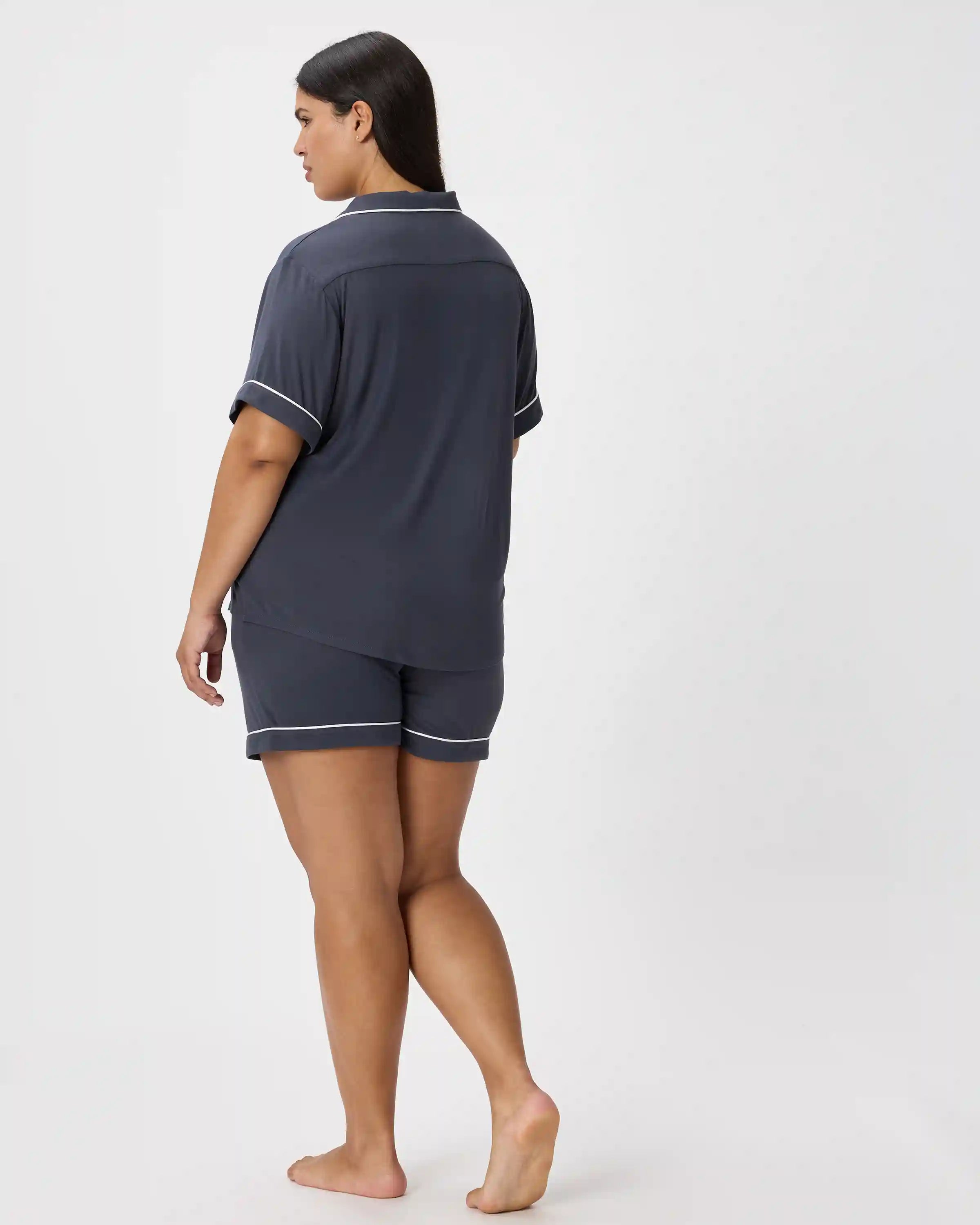 Bamboo Jersey Short Sleeve Pajama Set