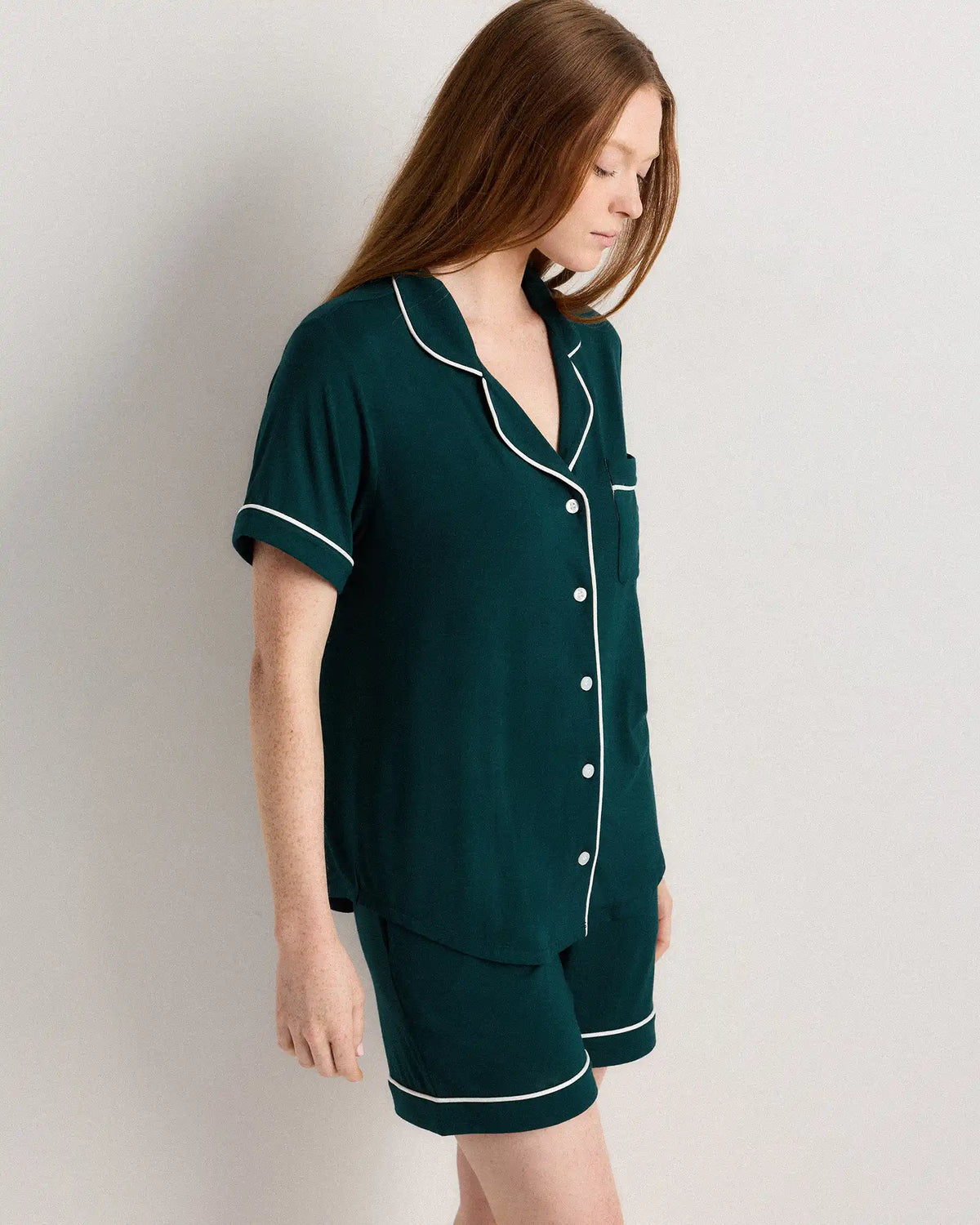 Bamboo Jersey Short Sleeve Pajama Set