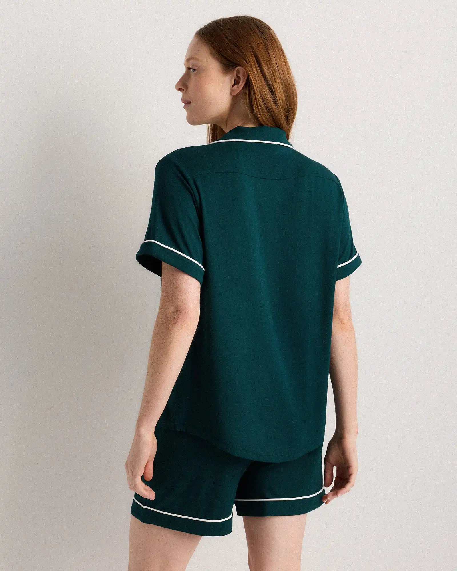 Bamboo Jersey Short Sleeve Pajama Set