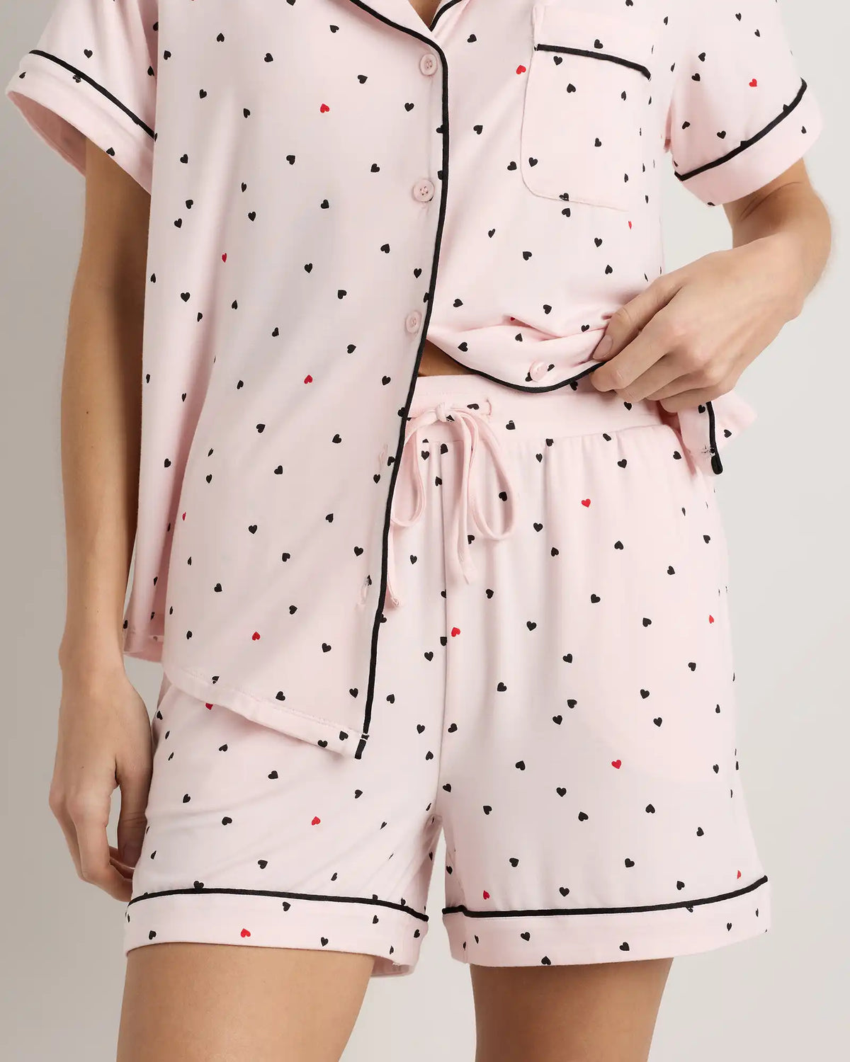 Bamboo Jersey Short Sleeve Pajama Set