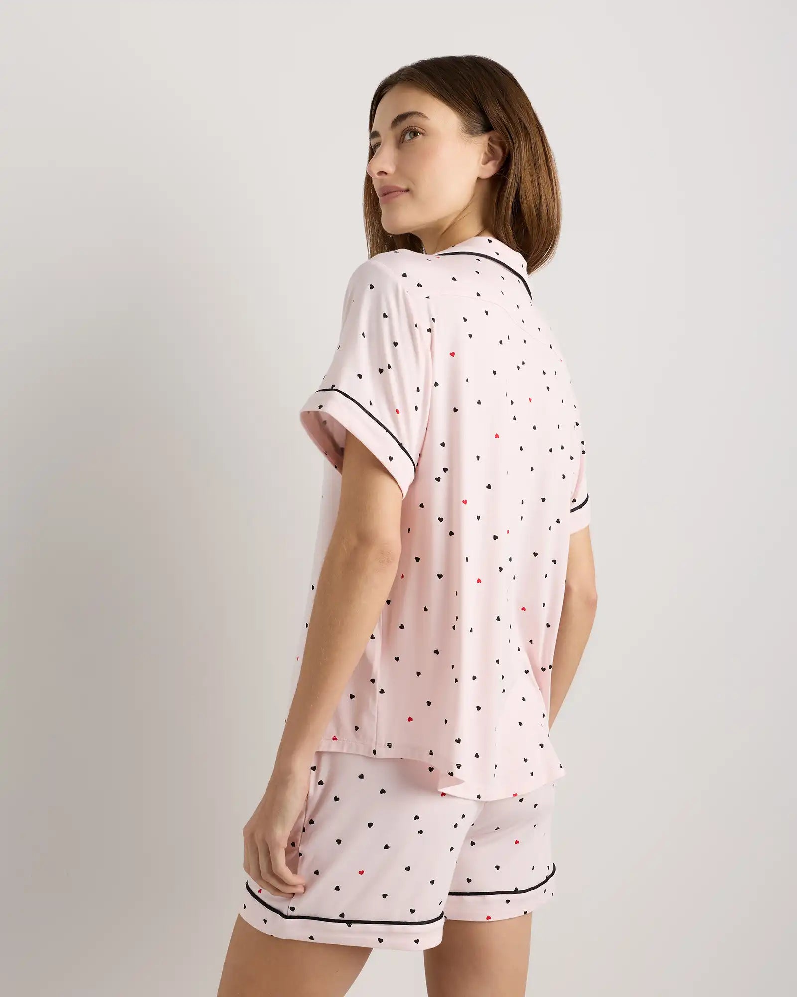 Bamboo Jersey Short Sleeve Pajama Set