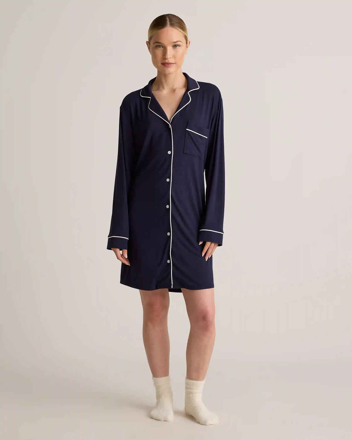 Bamboo Jersey Sleep Shirt