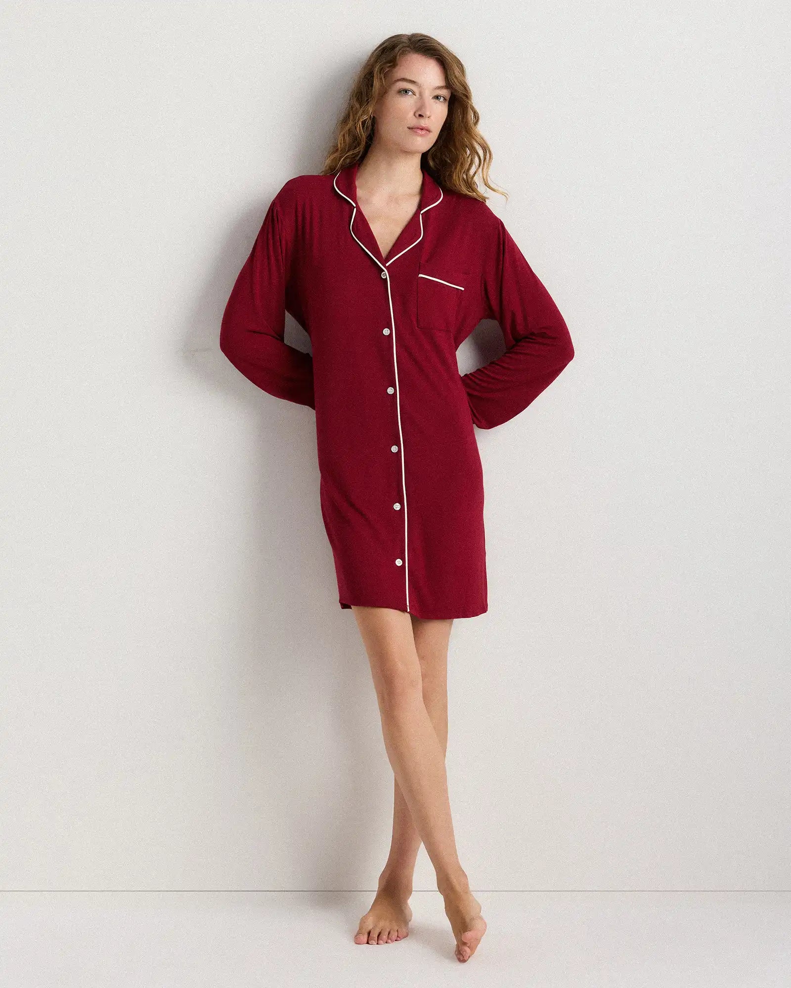 Bamboo Jersey Sleep Shirt