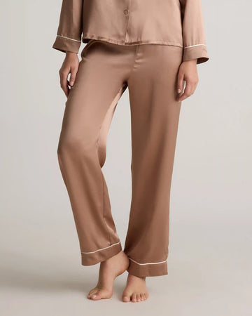 100% Washable Silk Satin Pajama Pant