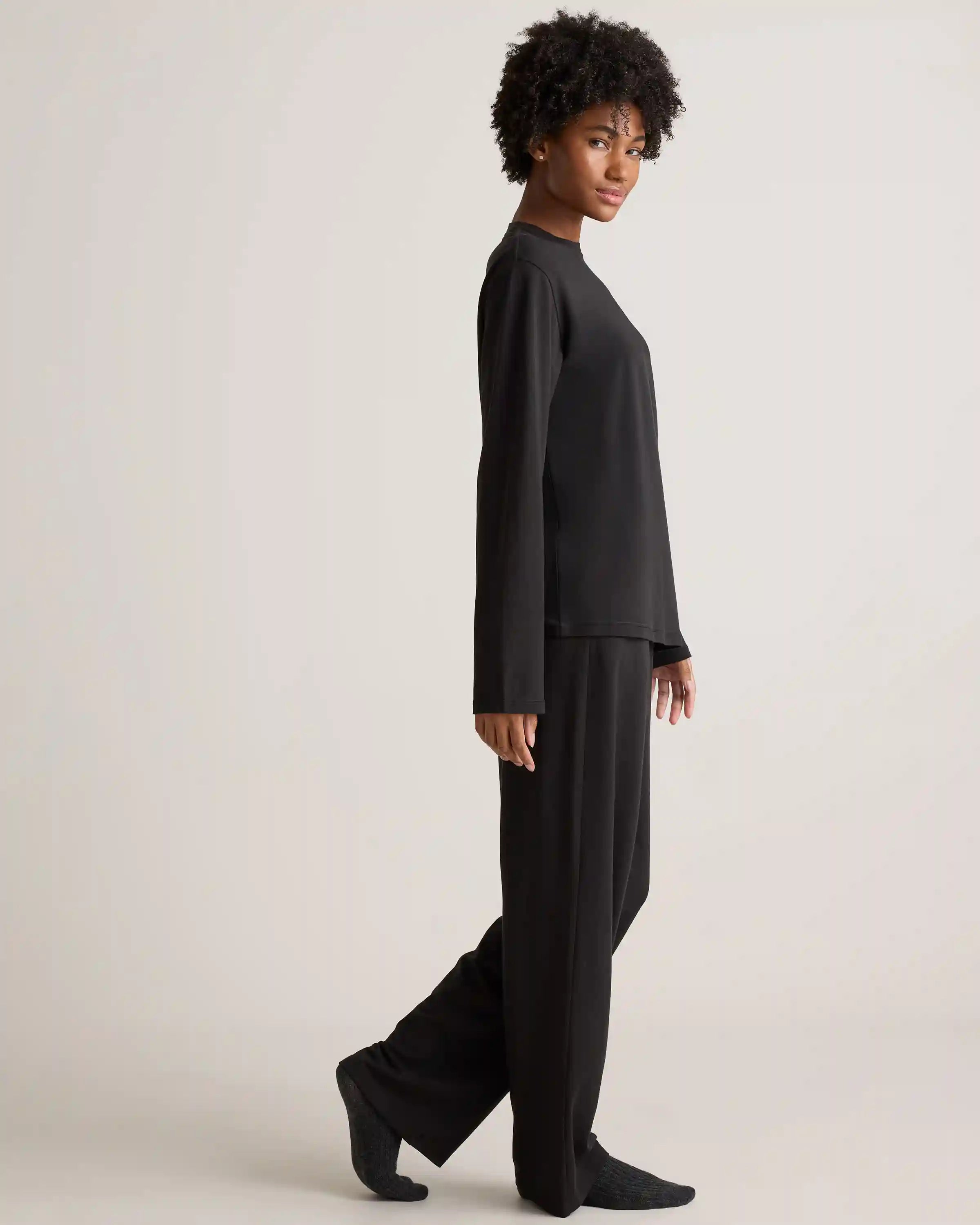 Dream Lounge Oversized Long Sleeve Pajama Set