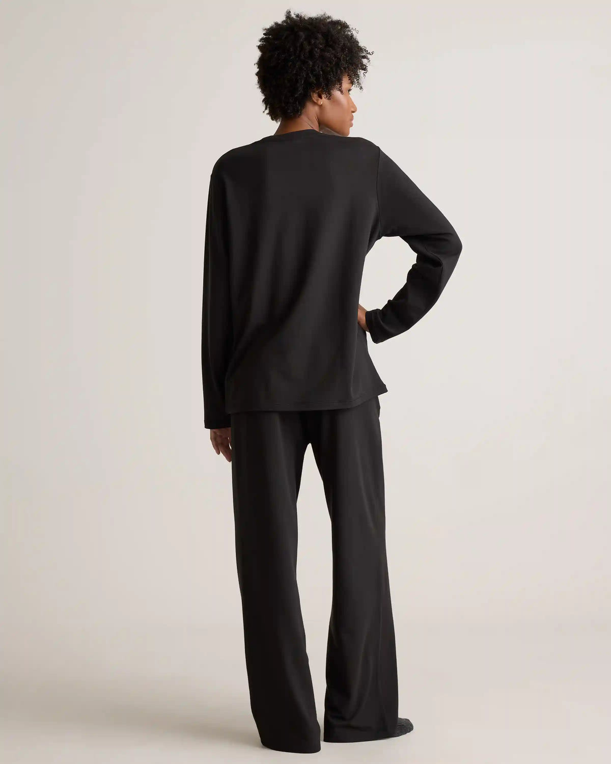 Dream Lounge Oversized Long Sleeve Pajama Set