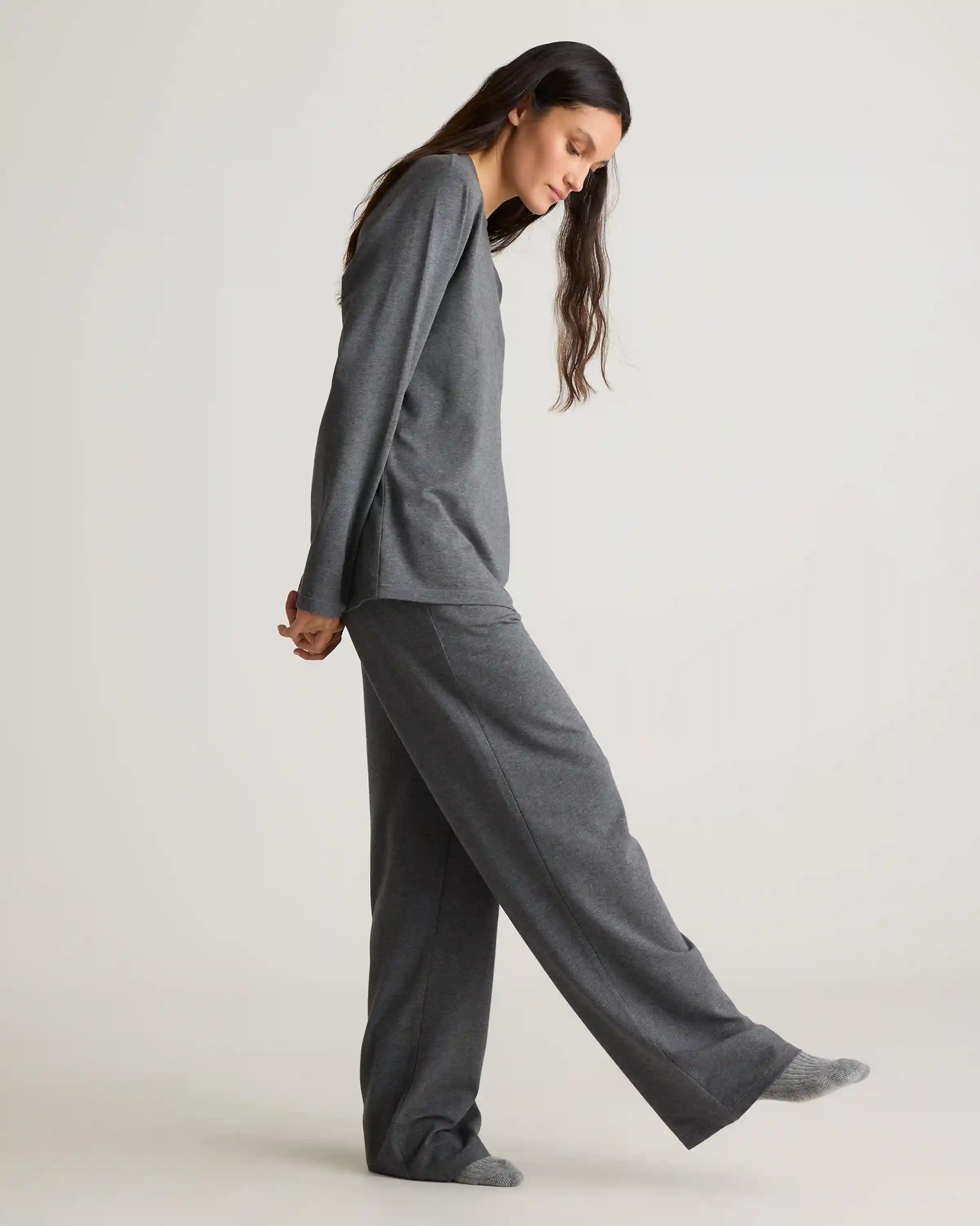 Dream Lounge Oversized Long Sleeve Pajama Set