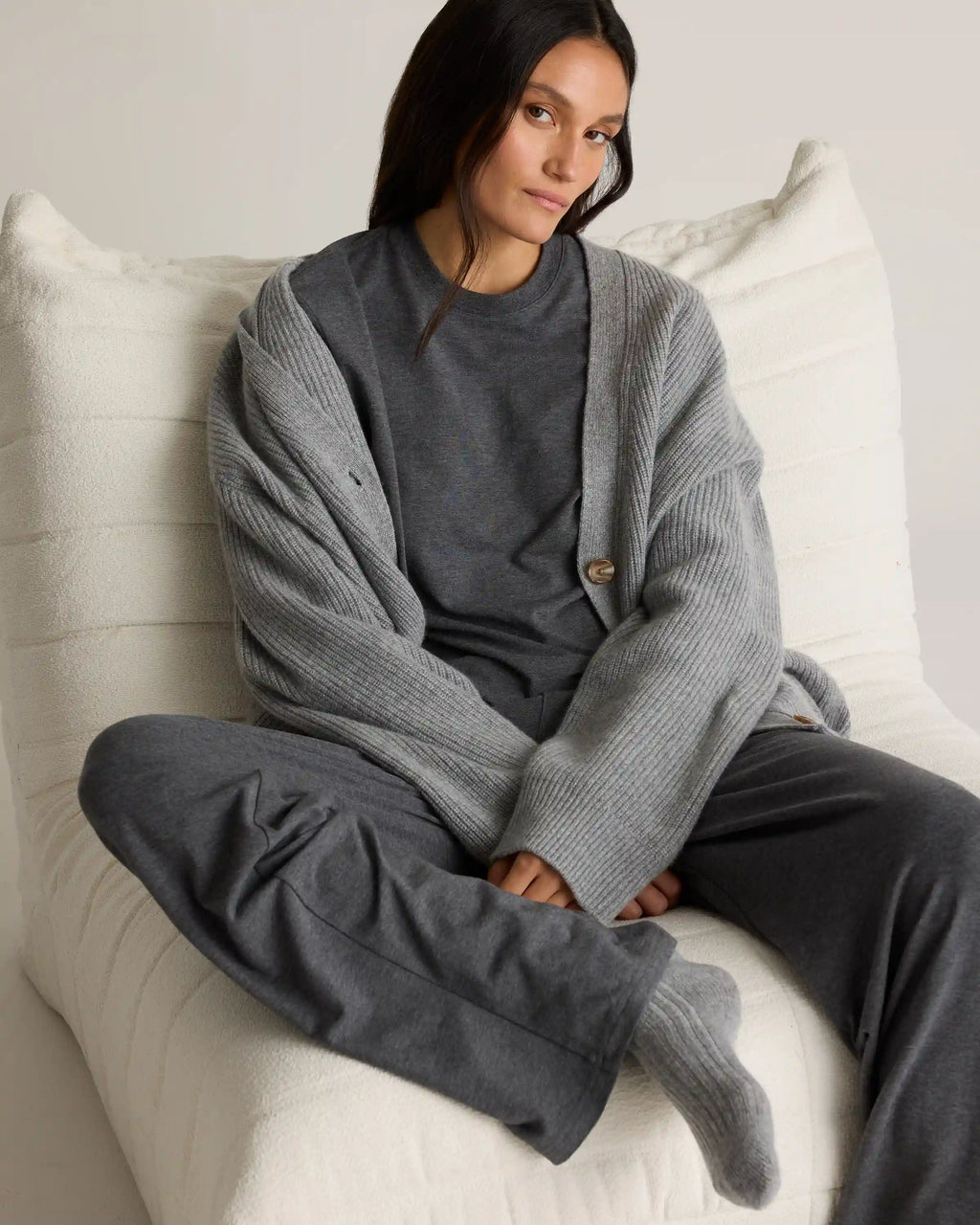 Dream Lounge Oversized Long Sleeve Pajama Set