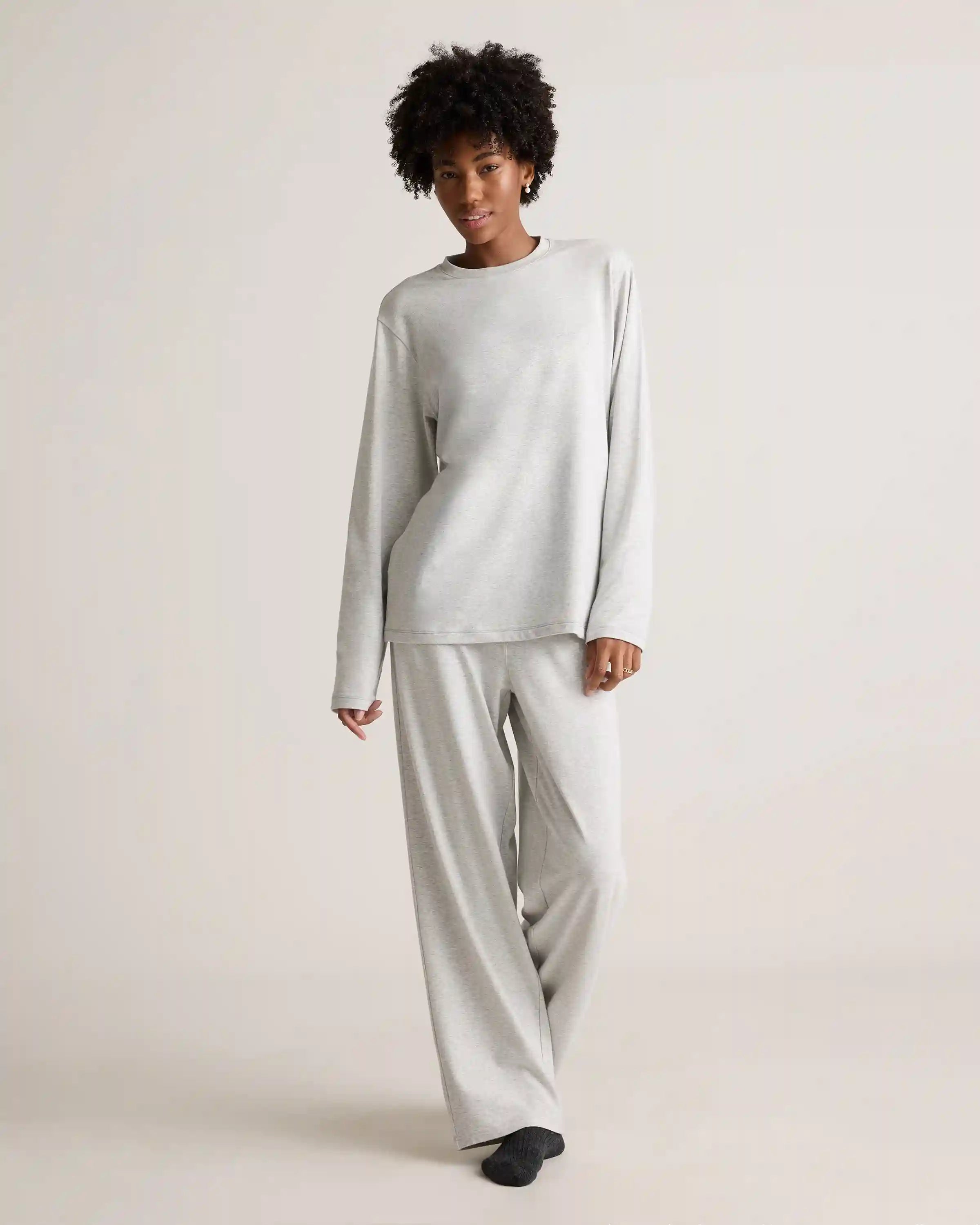 Dream Lounge Oversized Long Sleeve Pajama Set
