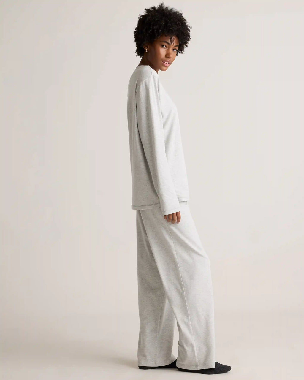 Dream Lounge Oversized Long Sleeve Pajama Set