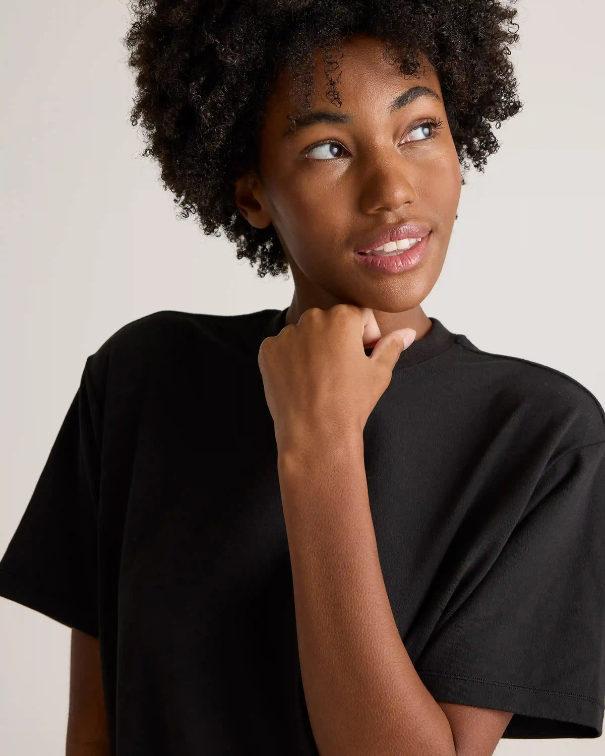 Dream Lounge Oversized Short Sleeve Pajama Set
