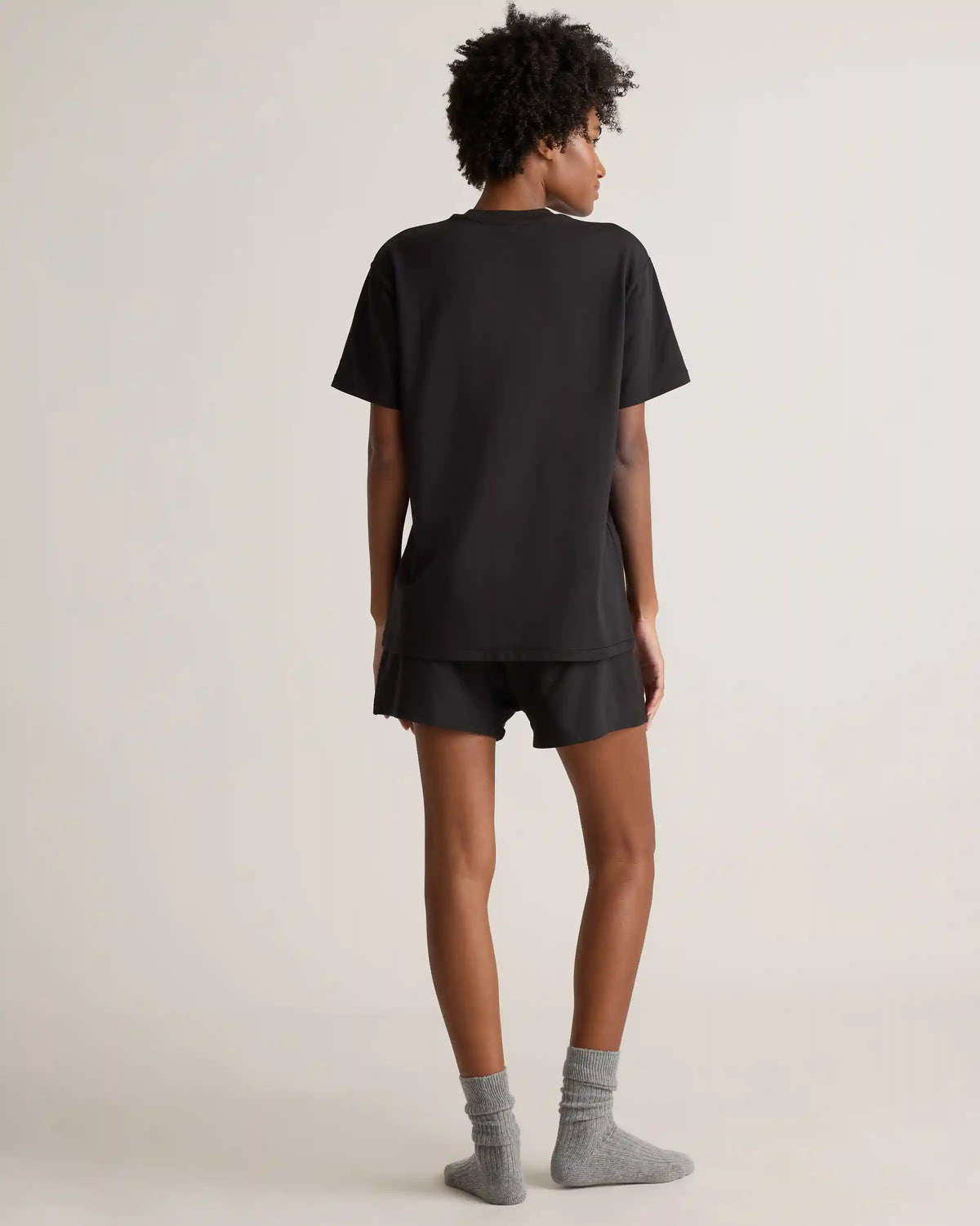 Dream Lounge Oversized Short Sleeve Pajama Set