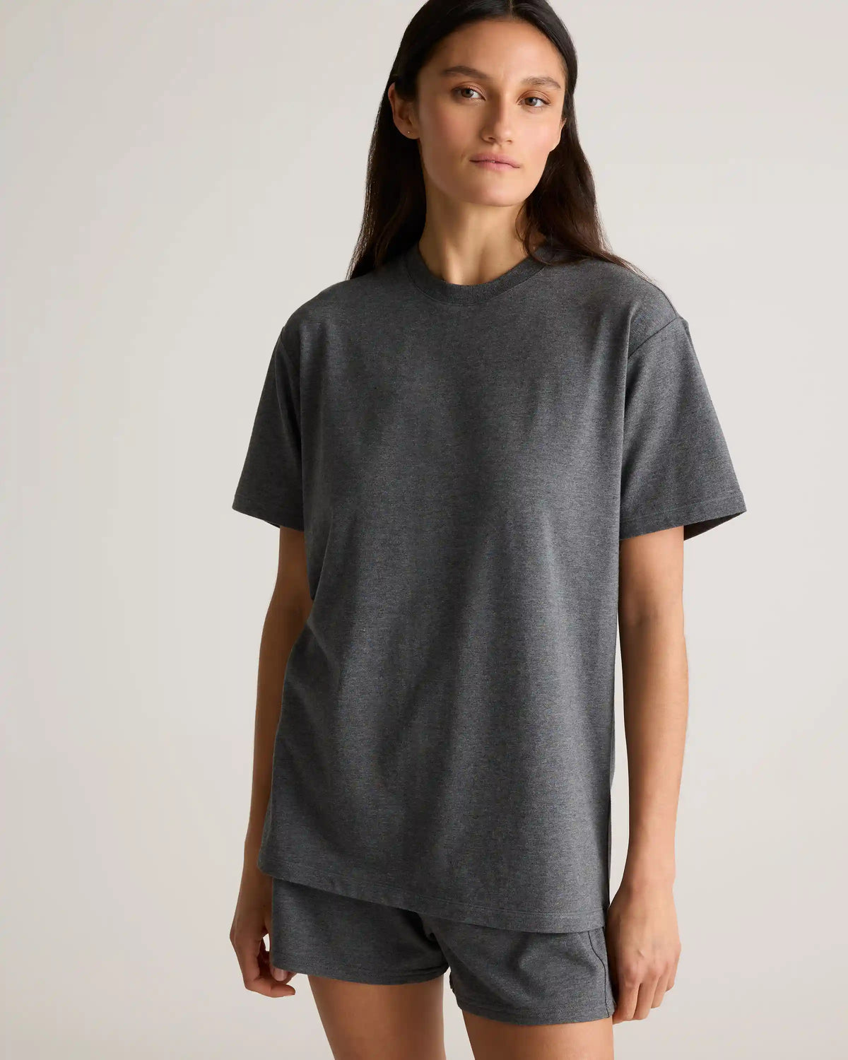 Dream Lounge Oversized Short Sleeve Pajama Set