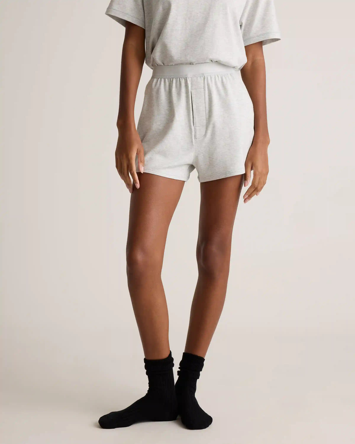 Dream Lounge Oversized Short Sleeve Pajama Set