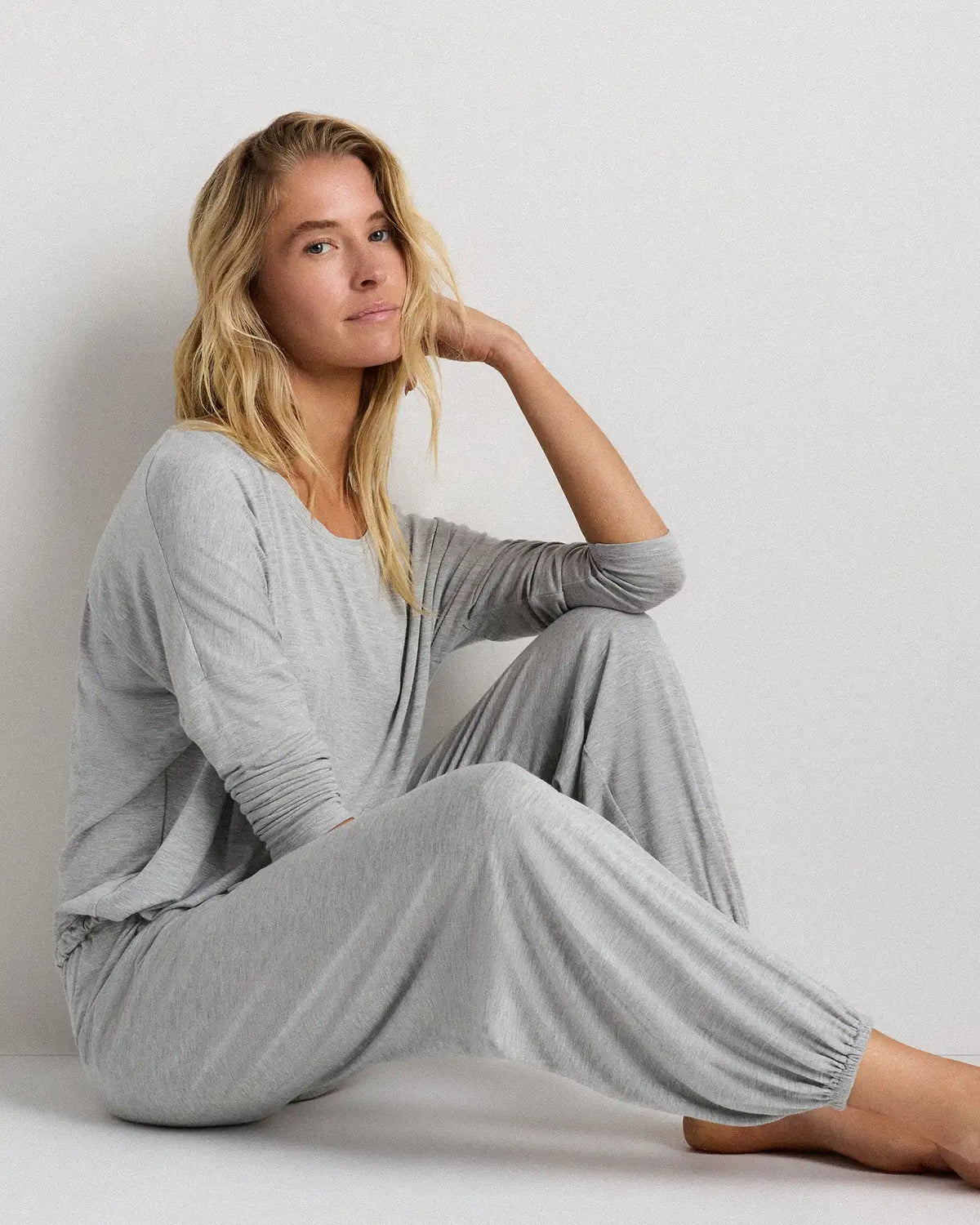Bamboo Jersey Slouchy Pajama Set
