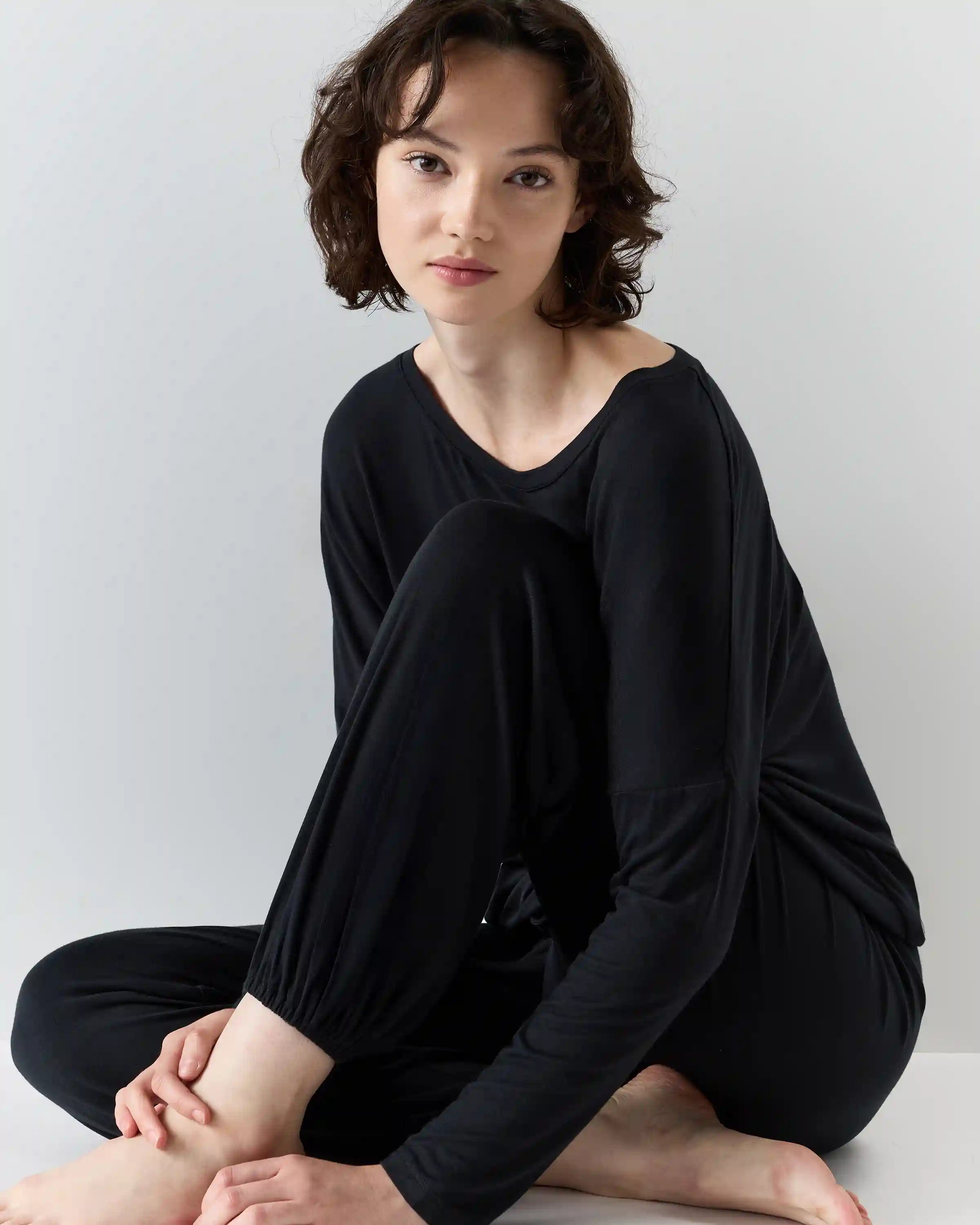 Bamboo Jersey Slouchy Pajama Set