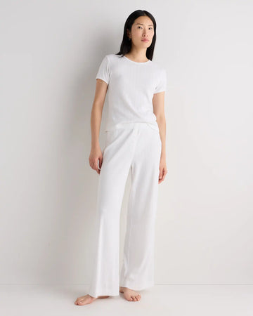 Organic Cotton Pointelle Pajama Set