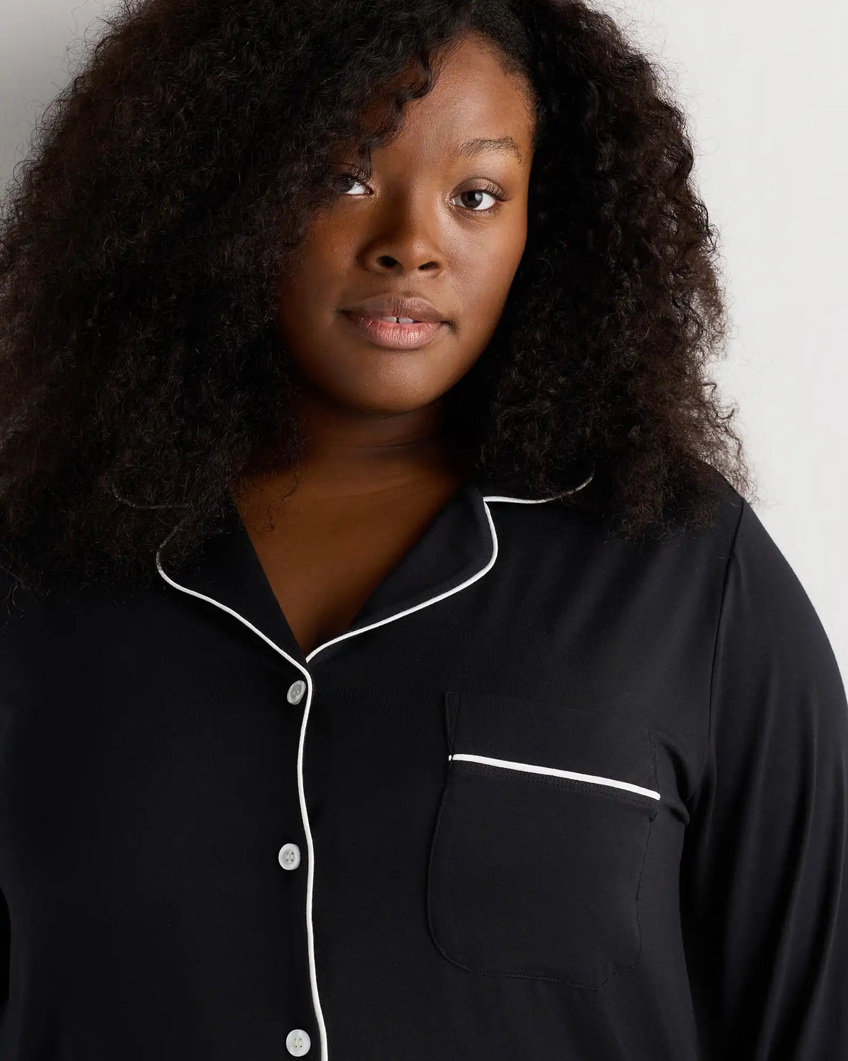 Bamboo Jersey Long Sleeve Pajama Set
