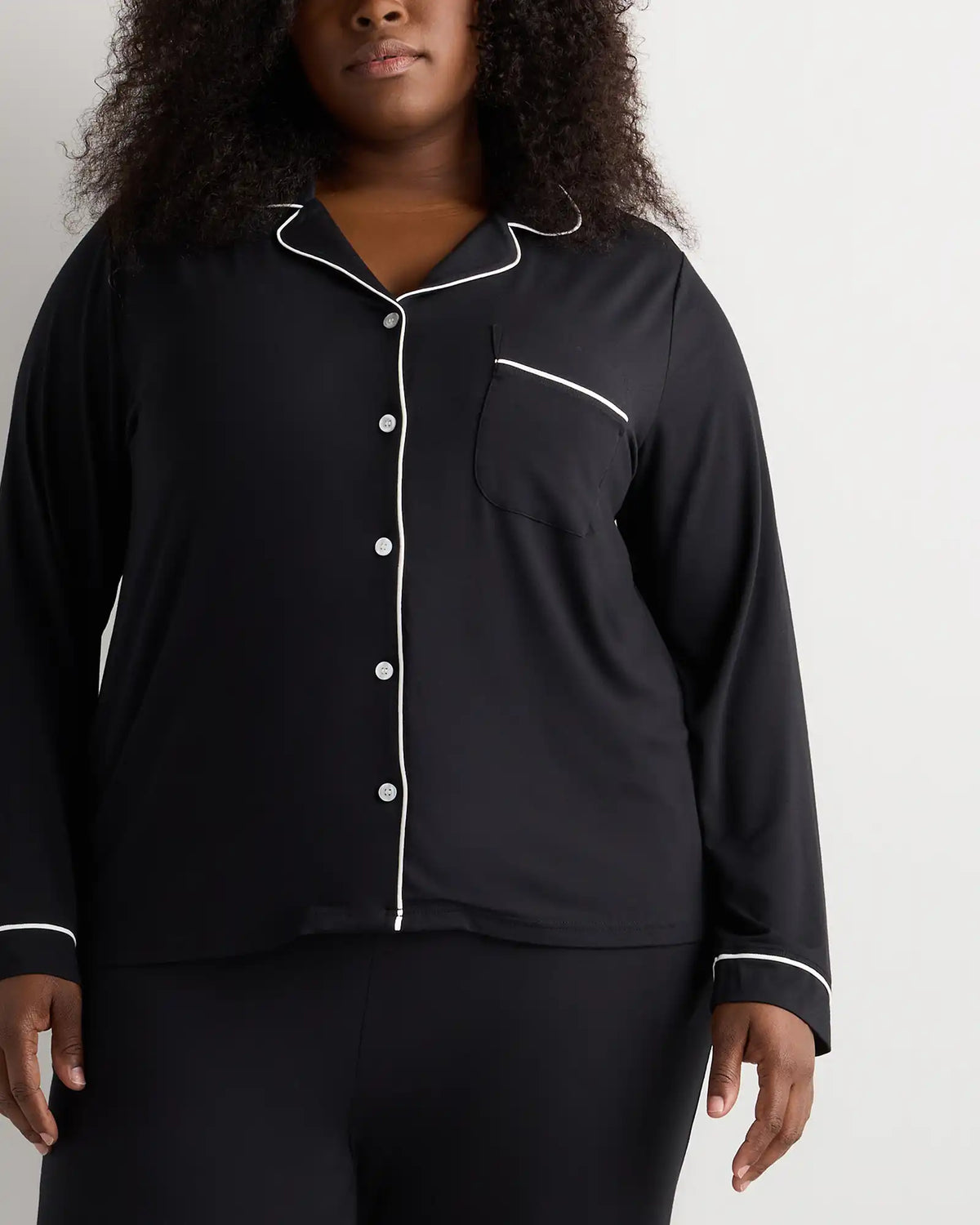 Bamboo Jersey Long Sleeve Pajama Set