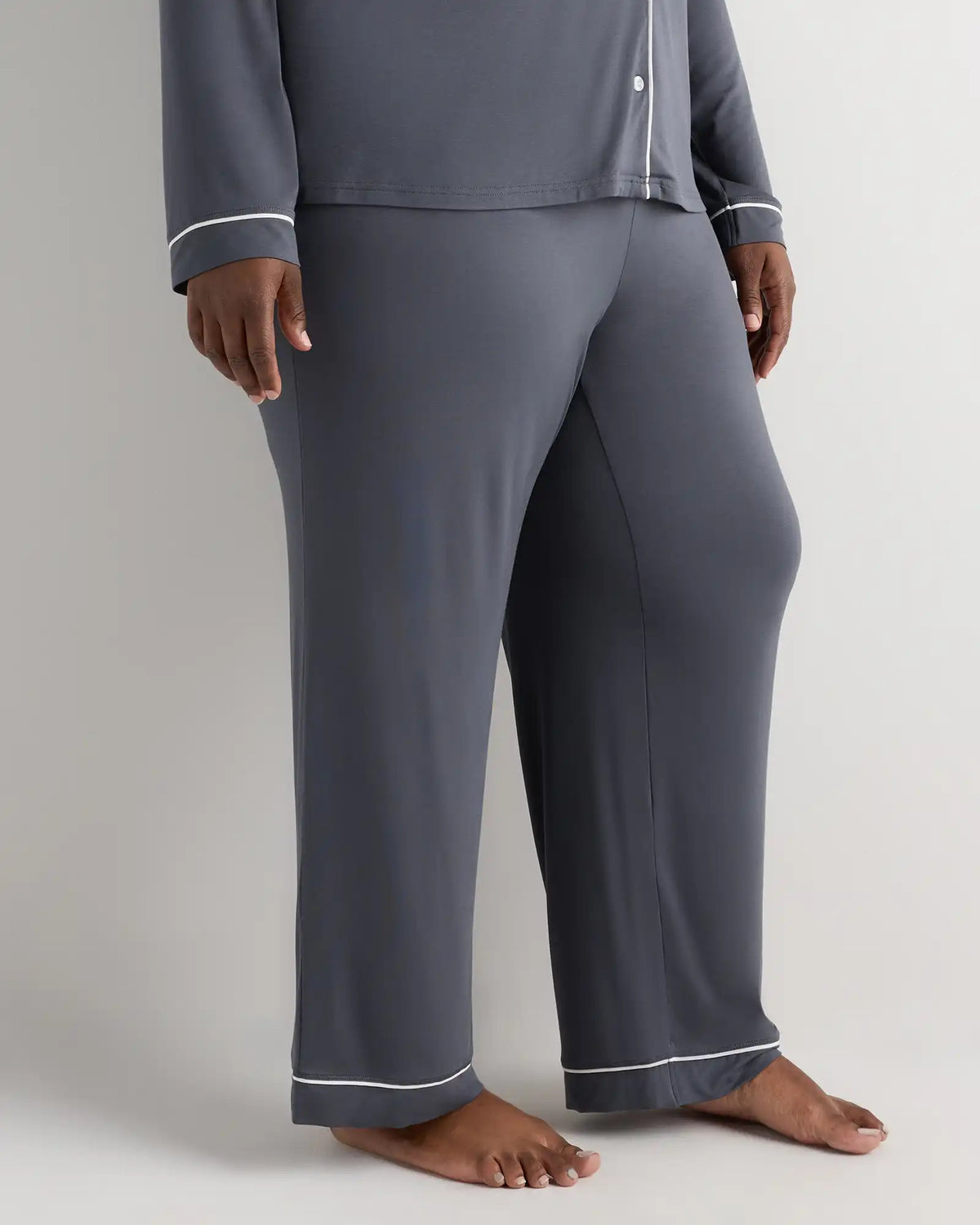 Bamboo Jersey Long Sleeve Pajama Set