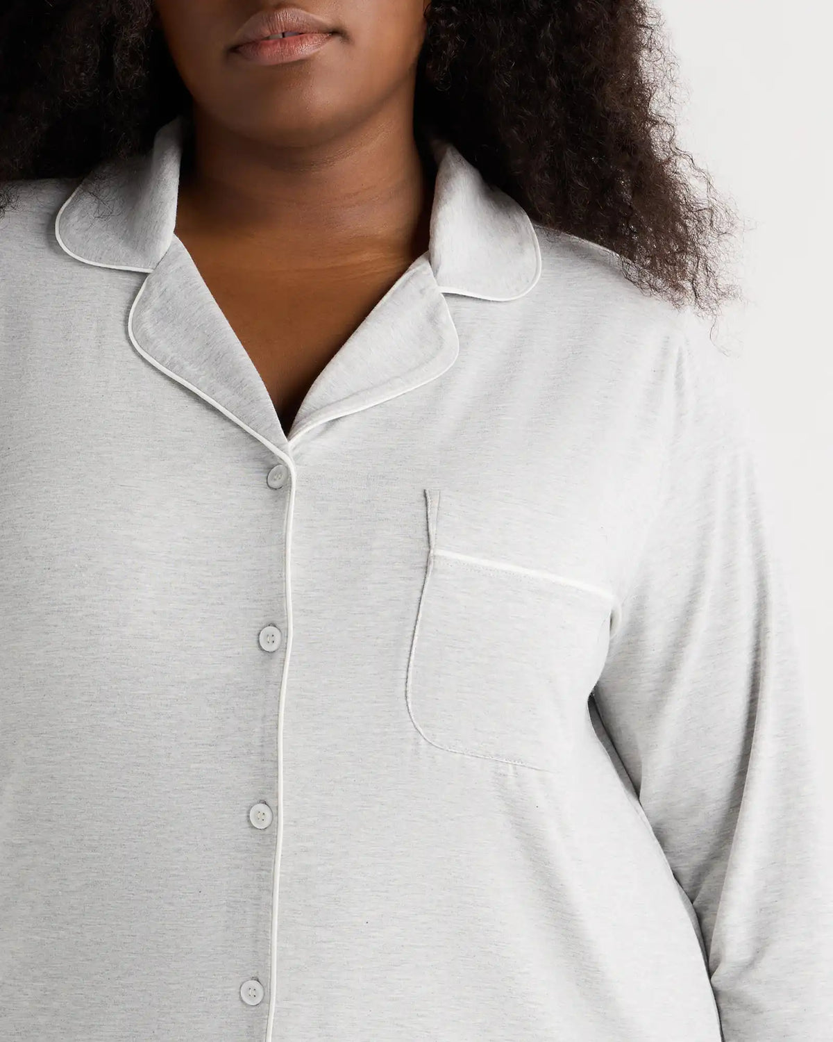 Bamboo Jersey Long Sleeve Pajama Set