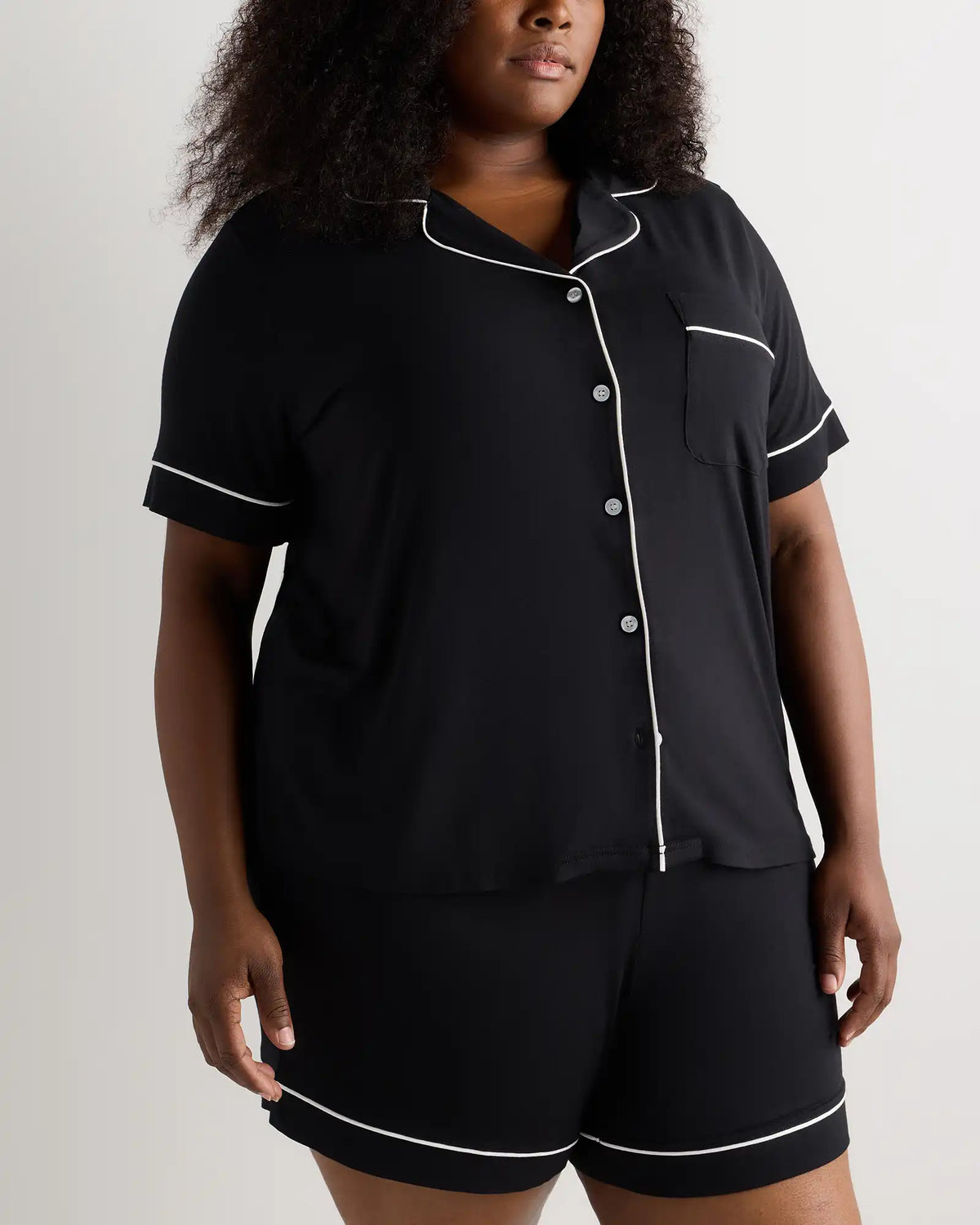 Bamboo Jersey Short Sleeve Pajama Set