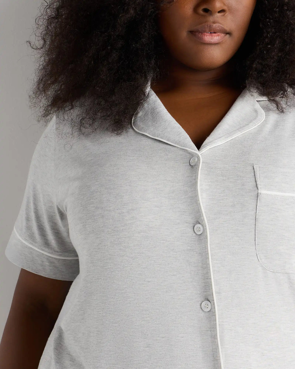 Bamboo Jersey Short Sleeve Pajama Set