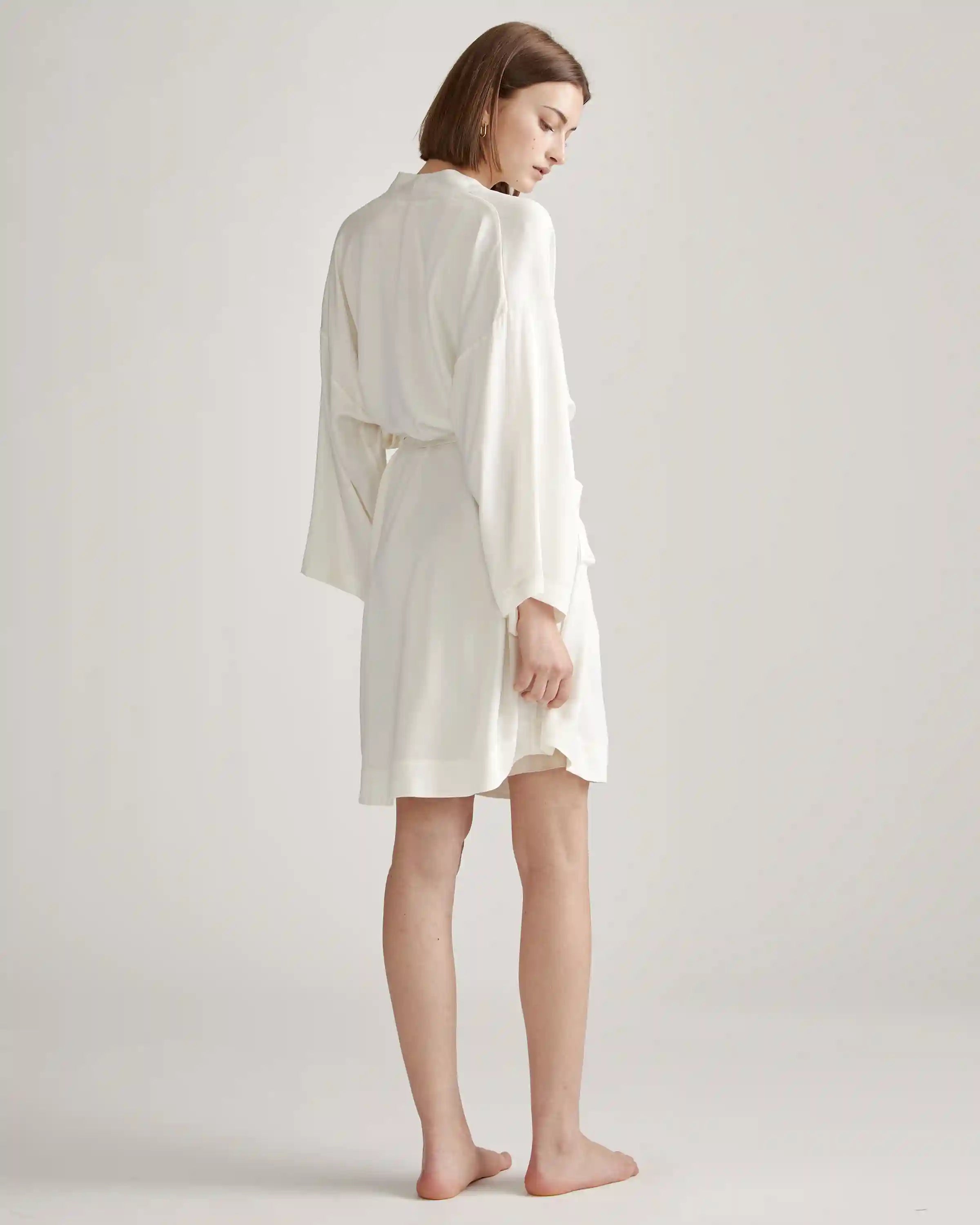 100% Washable Silk Robe