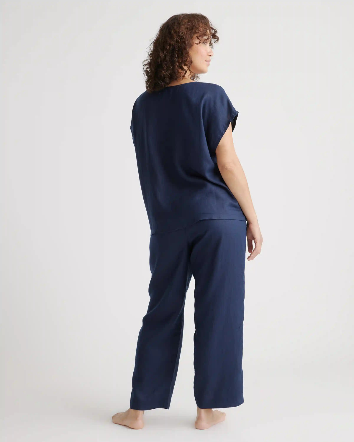 100% European Linen Pajama Set