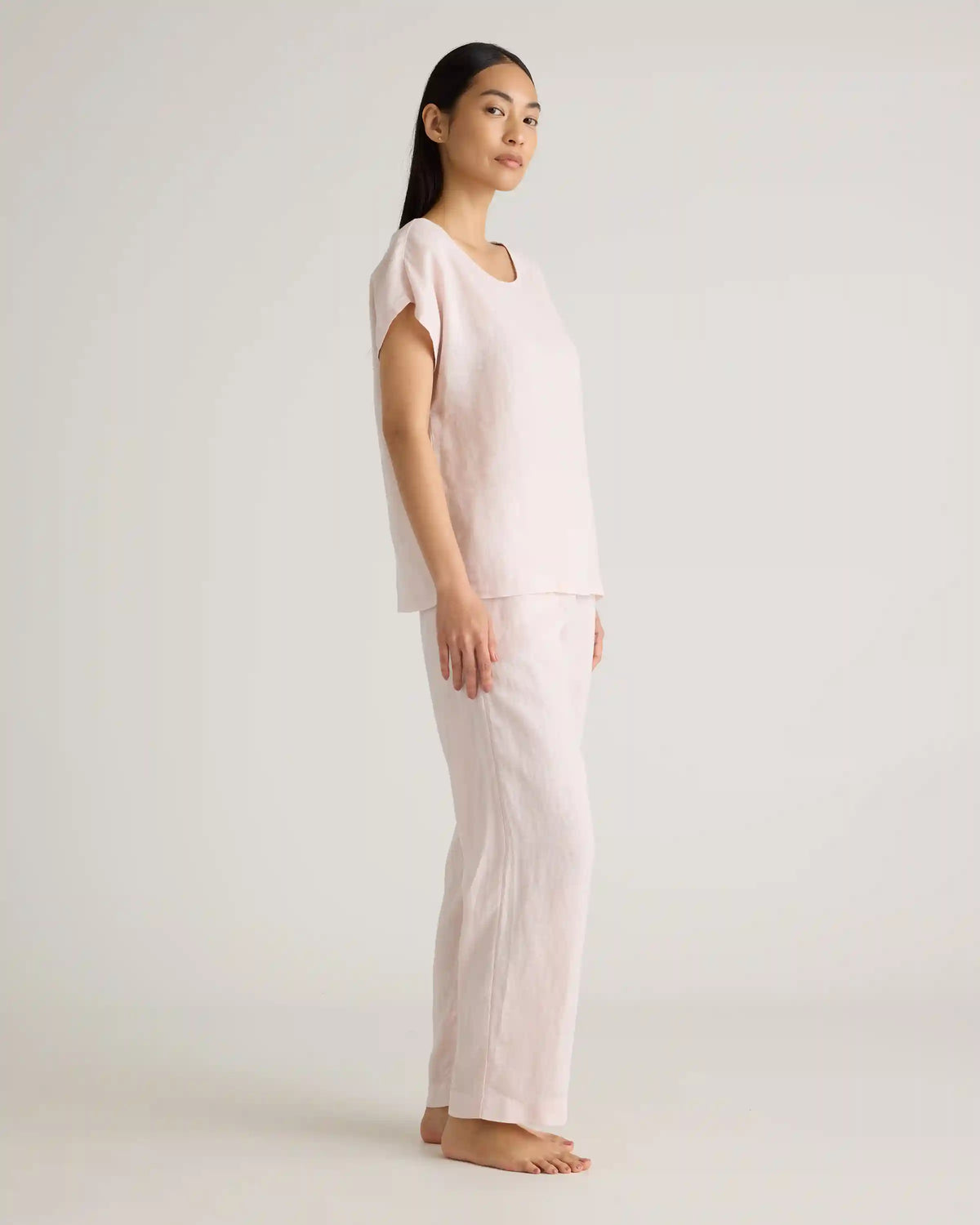 100% European Linen Pajama Set