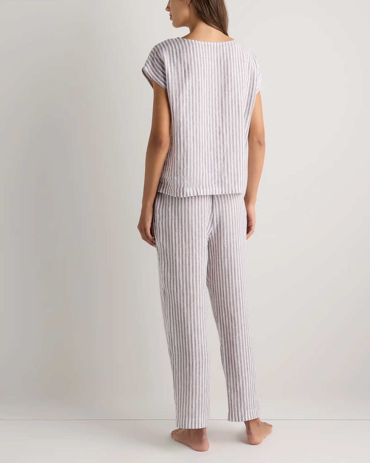 100% European Linen Pajama Set