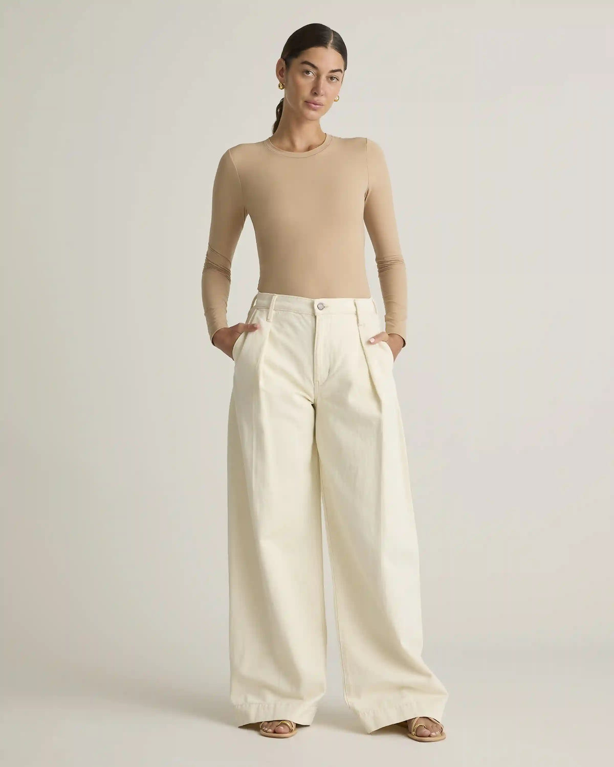 Second Skin Long Sleeve Crew Neck Bodysuit