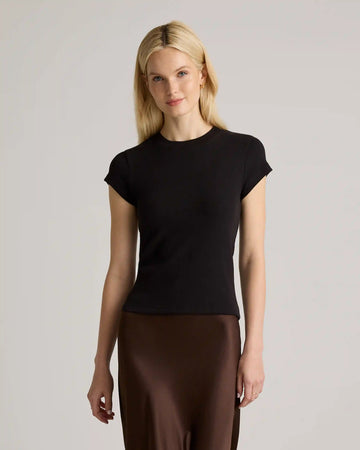 Organic Cotton Micro-Rib Crewneck Tee (3-Pack)
