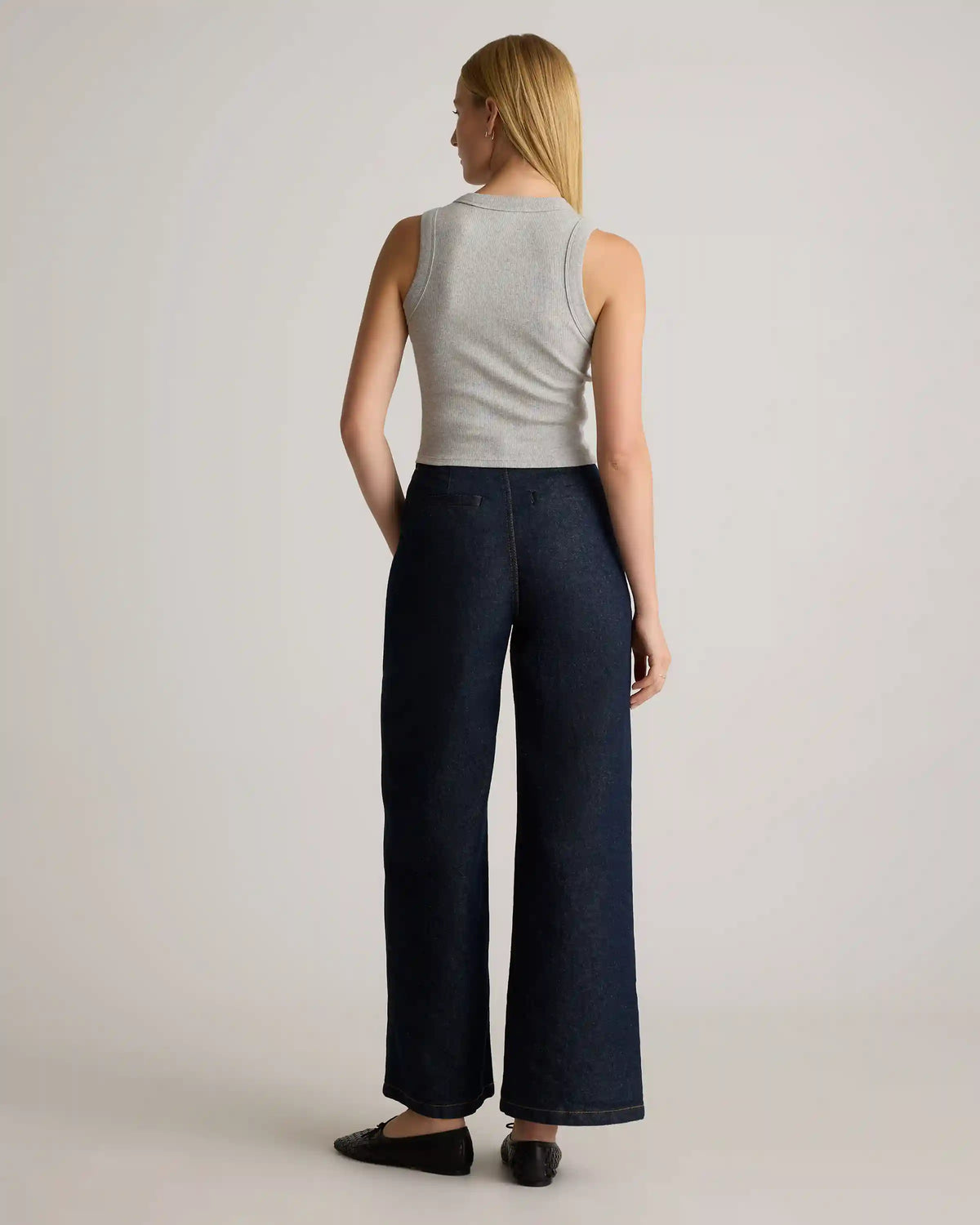 Organic Cotton Micro-Rib Cropped Cutaway Tank (3-Pack)