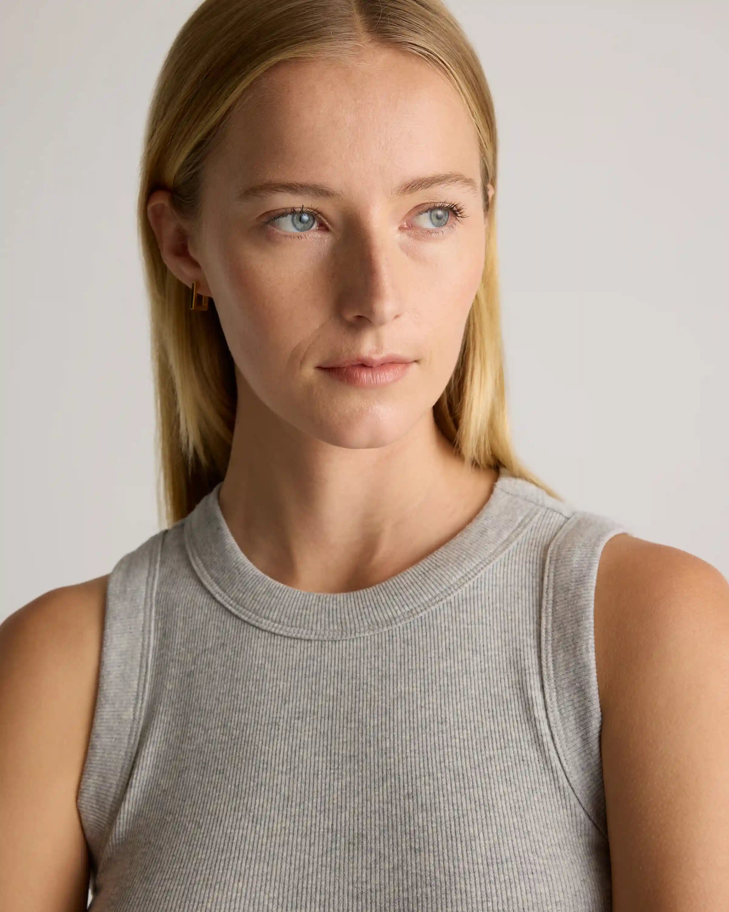 Organic Cotton Micro-Rib Cropped Cutaway Tank (3-Pack)