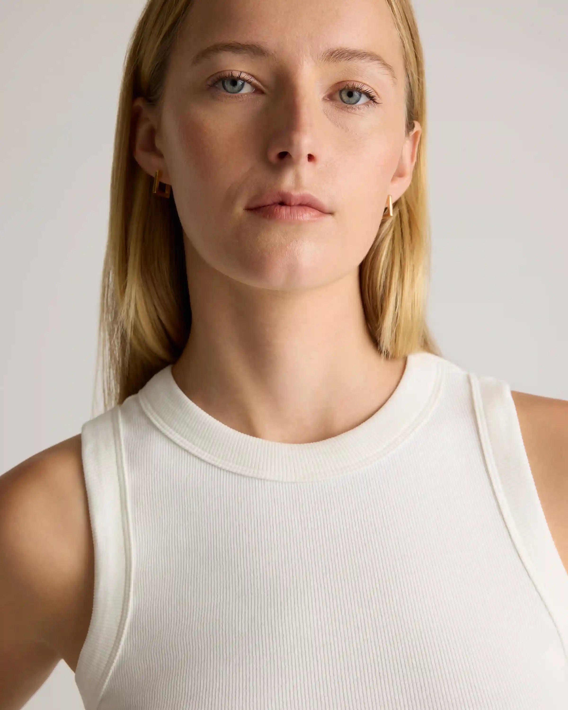 Organic Cotton Micro-Rib Cropped Cutaway Tank (3-Pack)