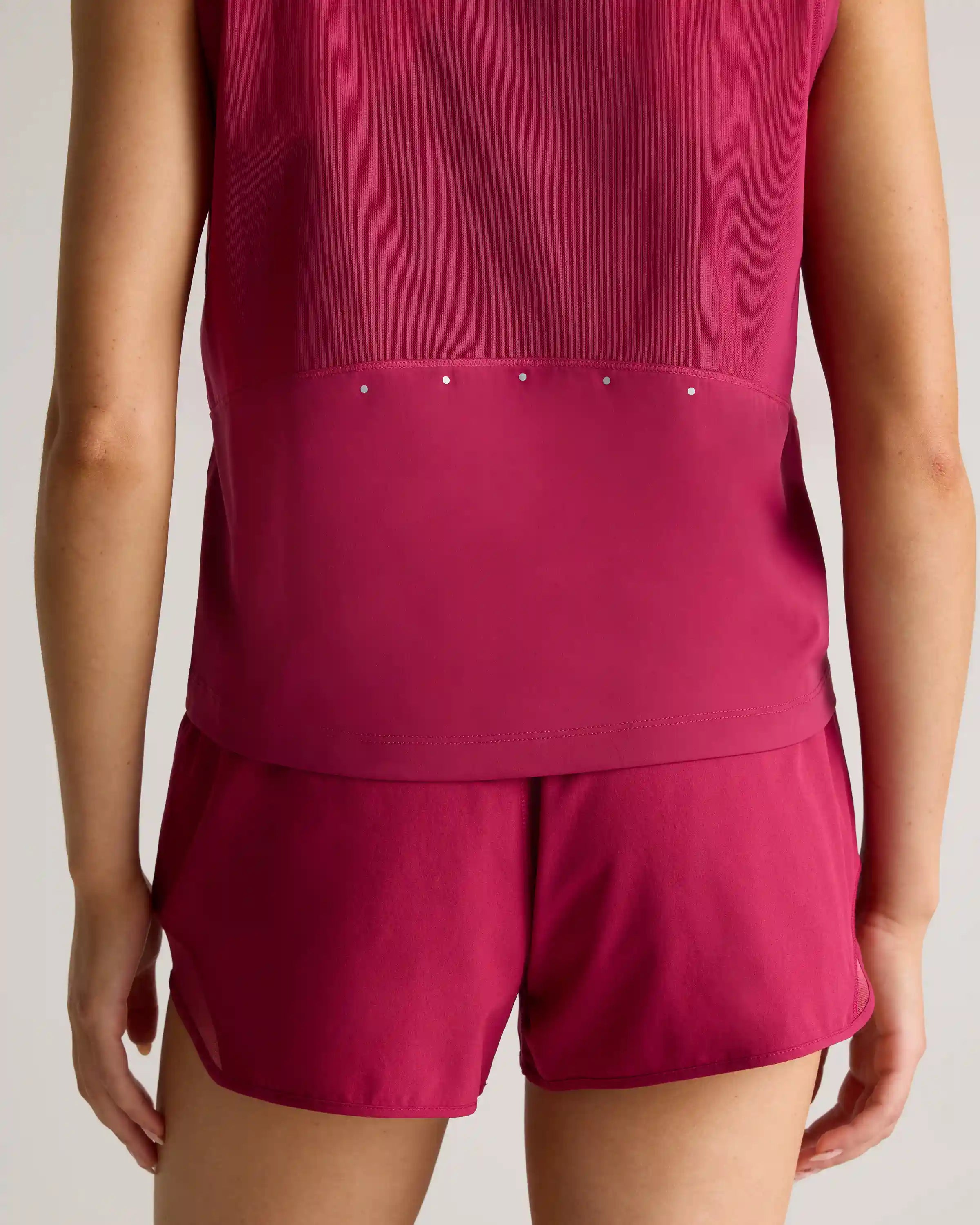 Essential Run Cropped Muscle Tank