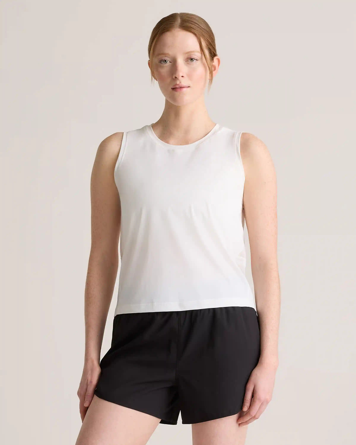 Essential Run Cropped Muscle Tank