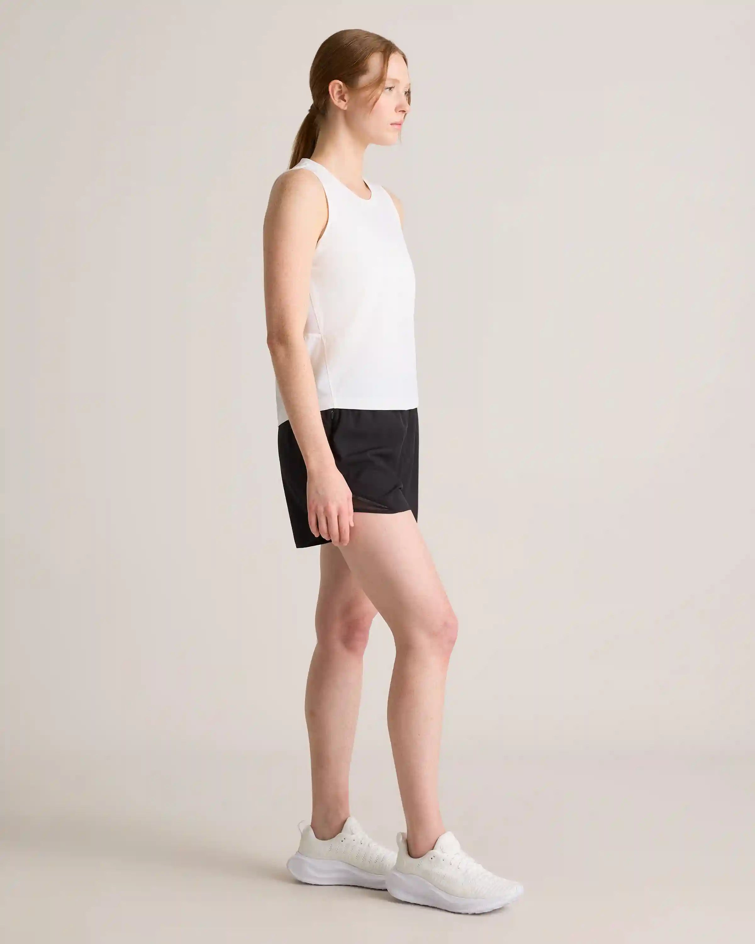 Essential Run Cropped Muscle Tank