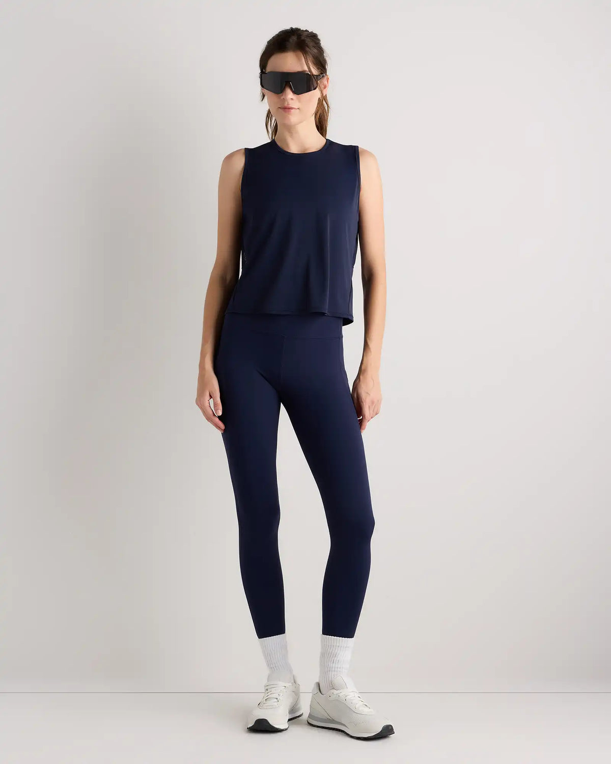 Essential Run Cropped Muscle Tank