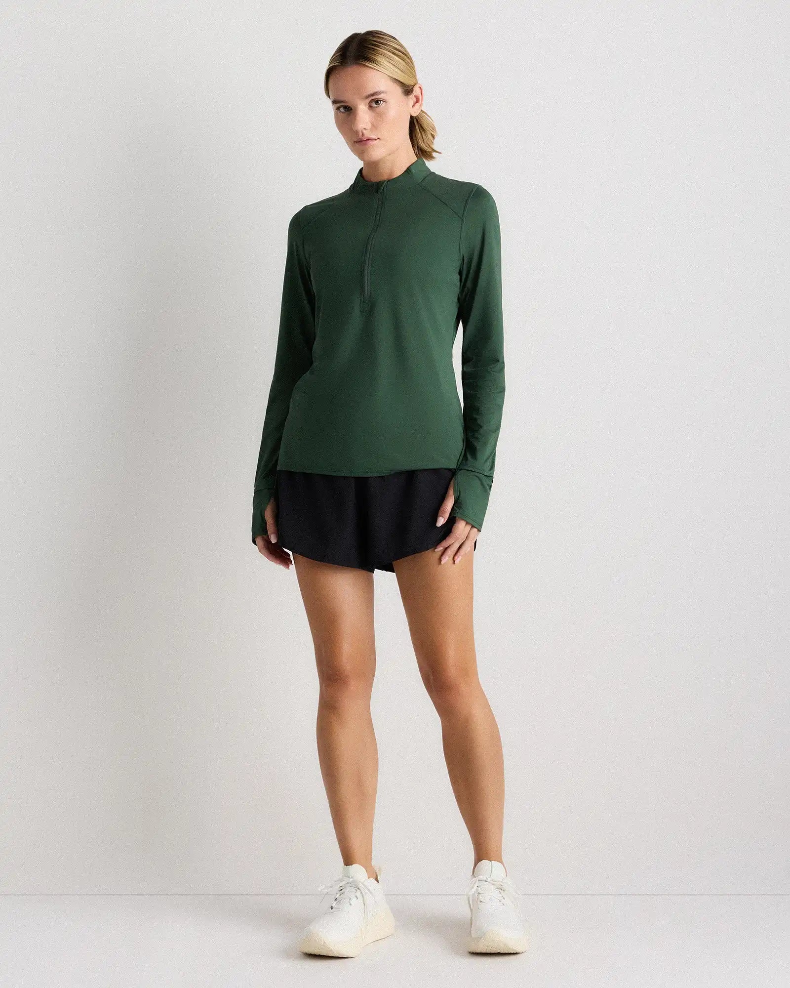 Race Day Half-Zip Pullover