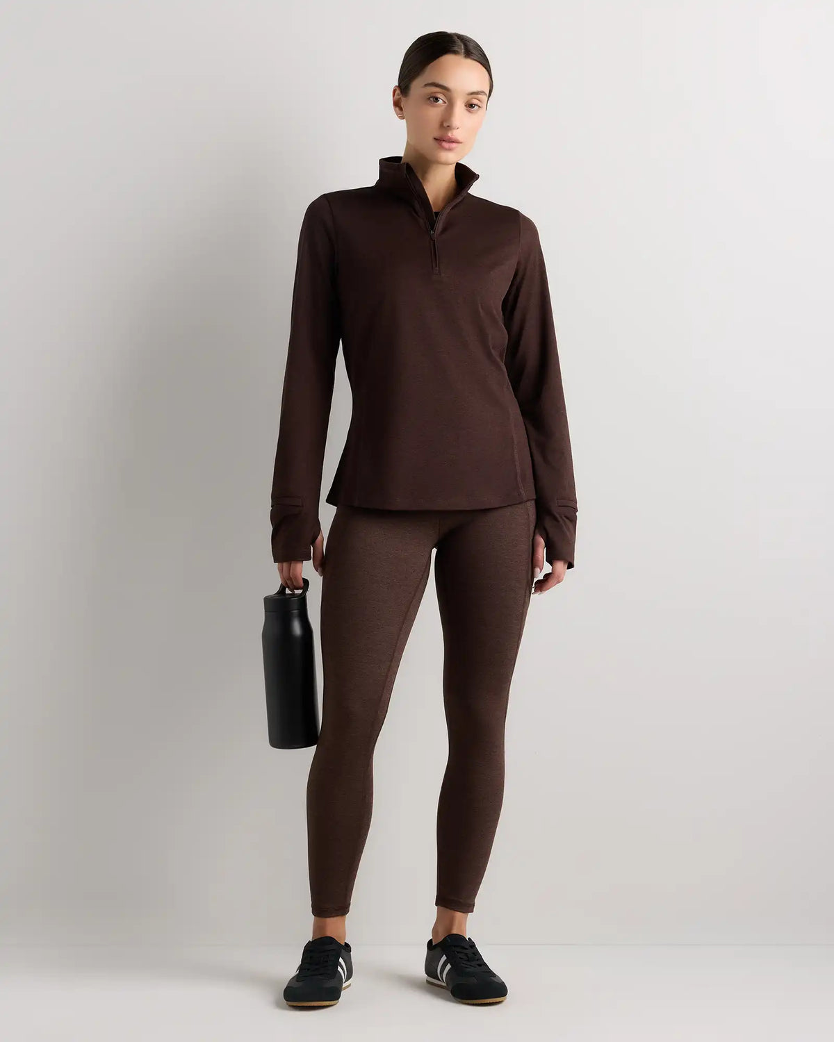 Flowknit Quarter-Zip Pullover