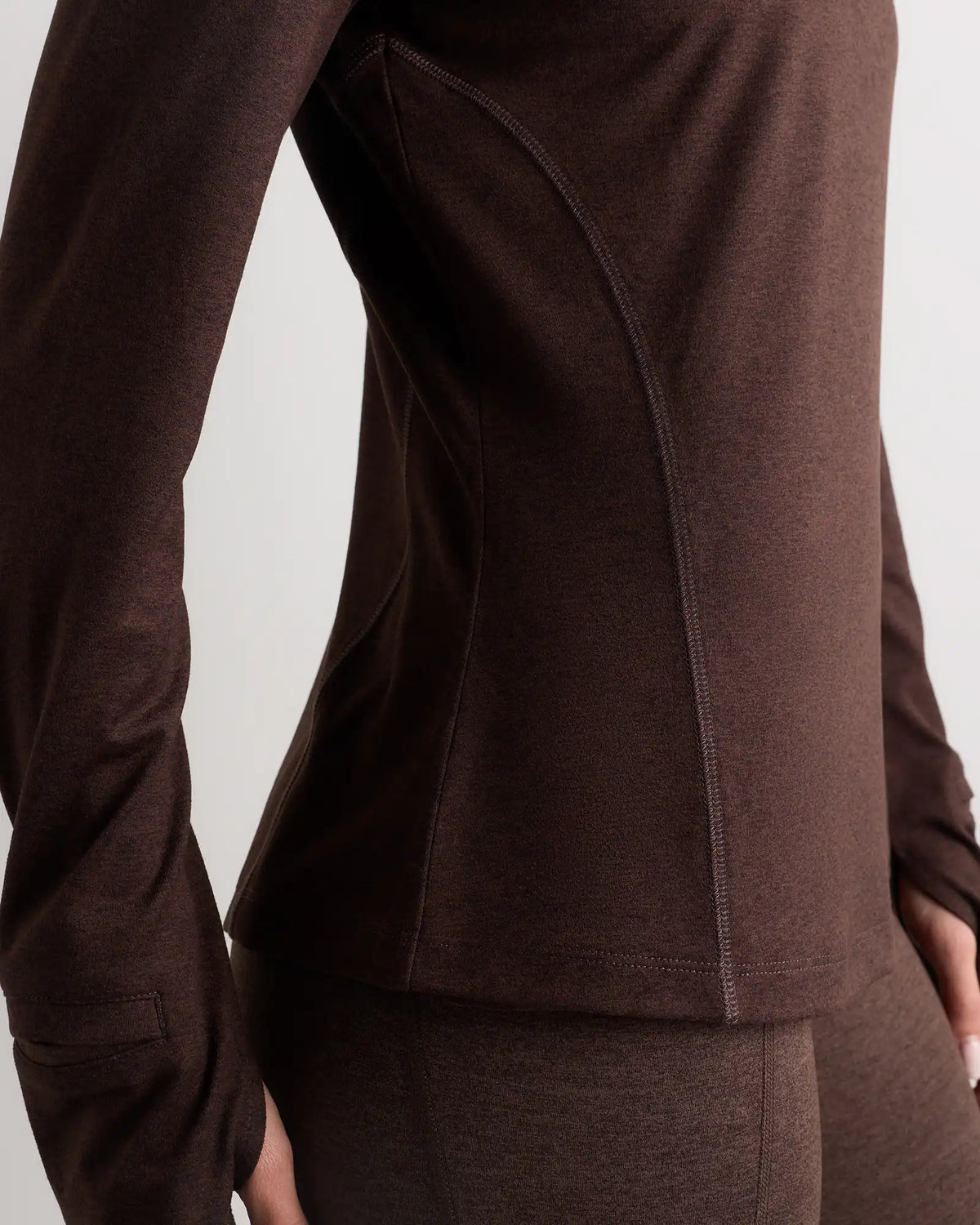 Flowknit Quarter-Zip Pullover