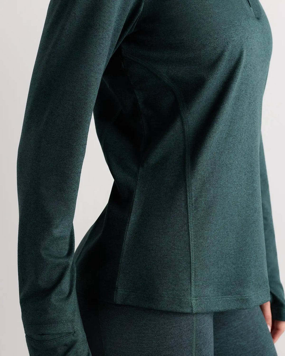 Flowknit Quarter-Zip Pullover