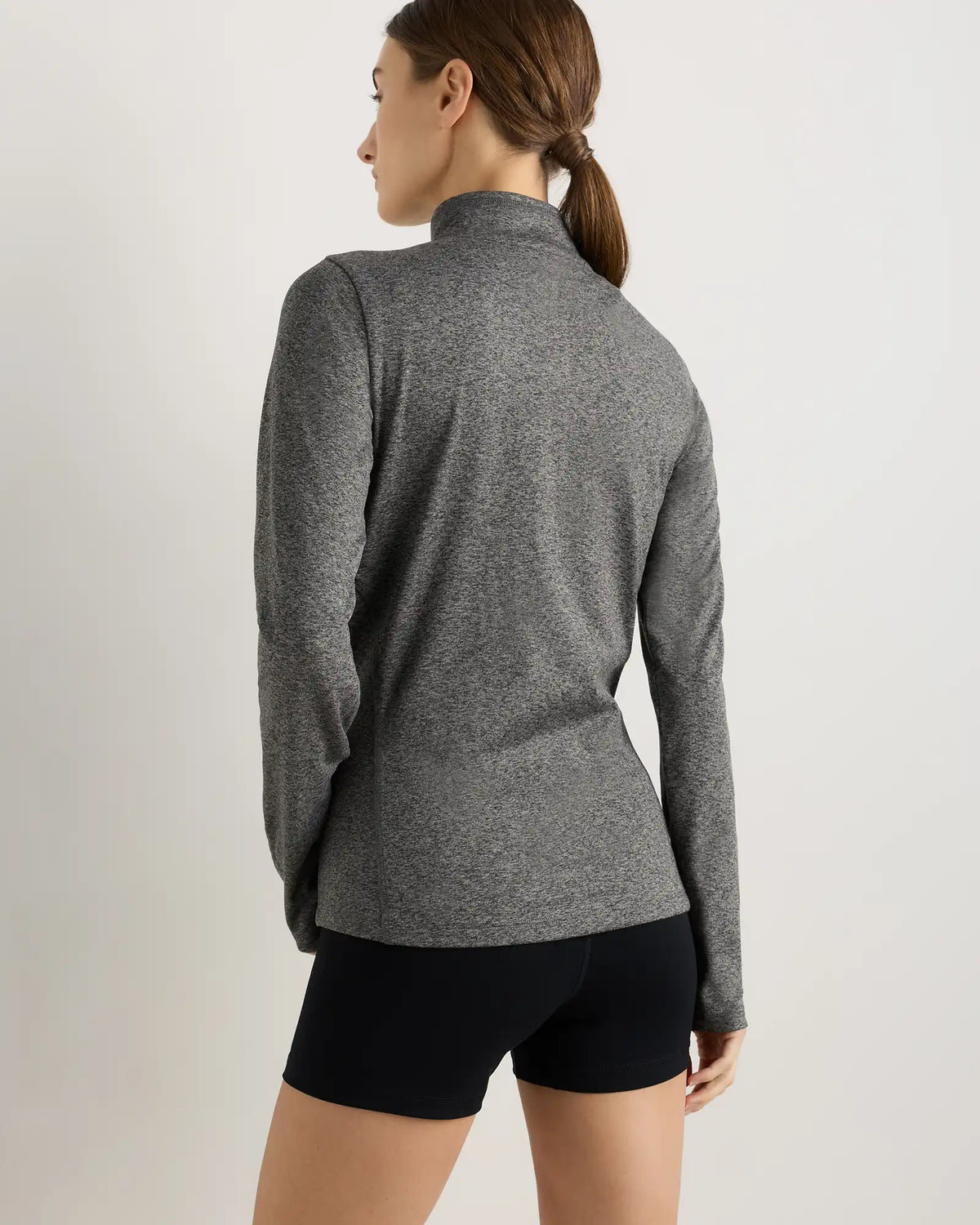 Flowknit Quarter-Zip Pullover