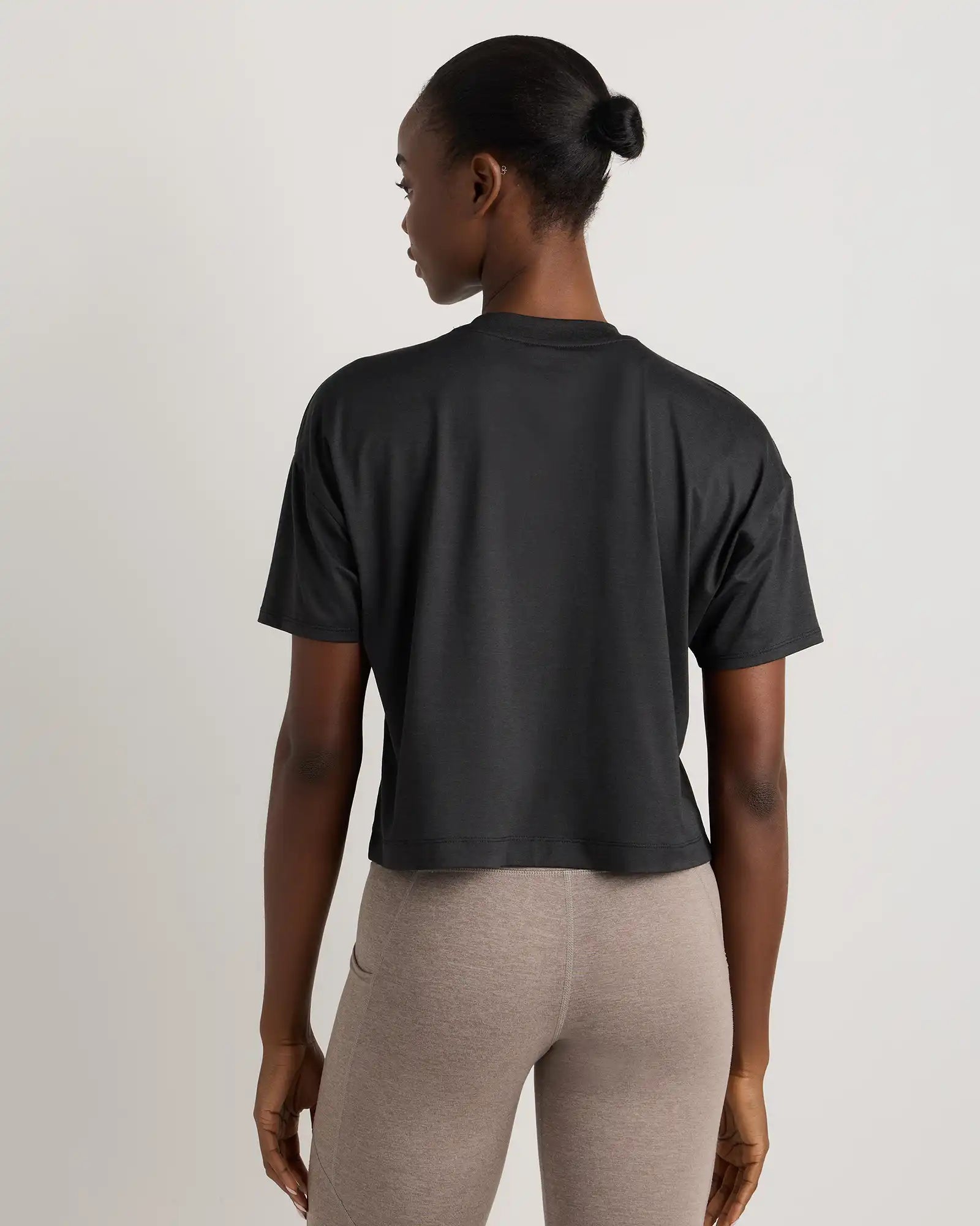 Flowknit Breeze Boxy Cropped Tee