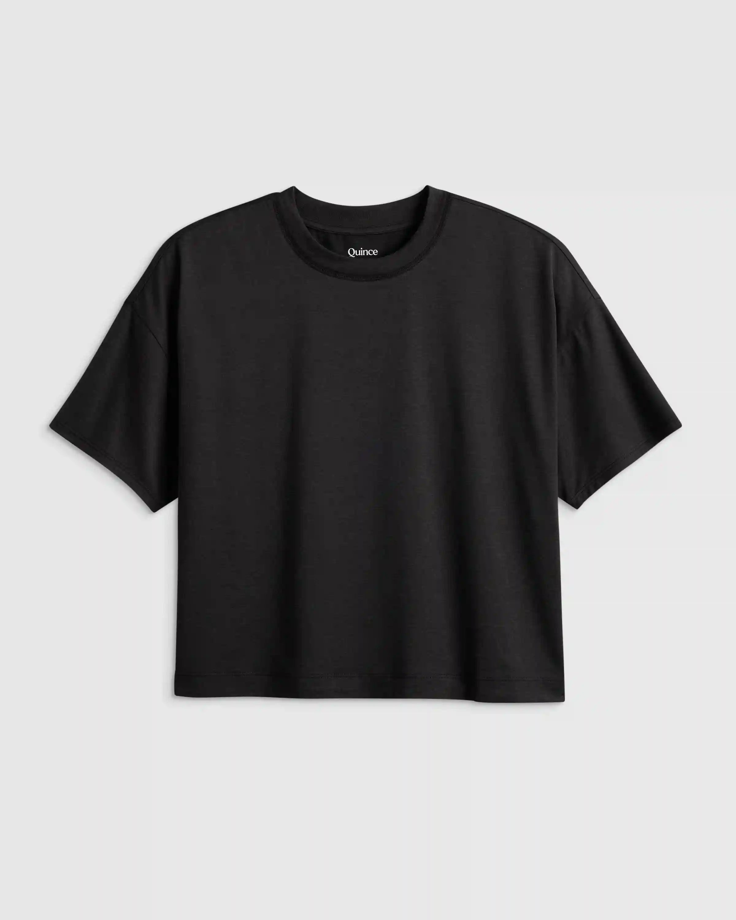 Flowknit Breeze Boxy Cropped Tee