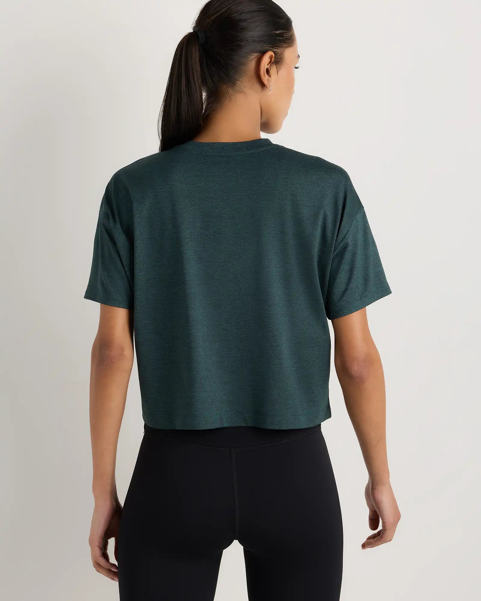 Flowknit Breeze Boxy Cropped Tee