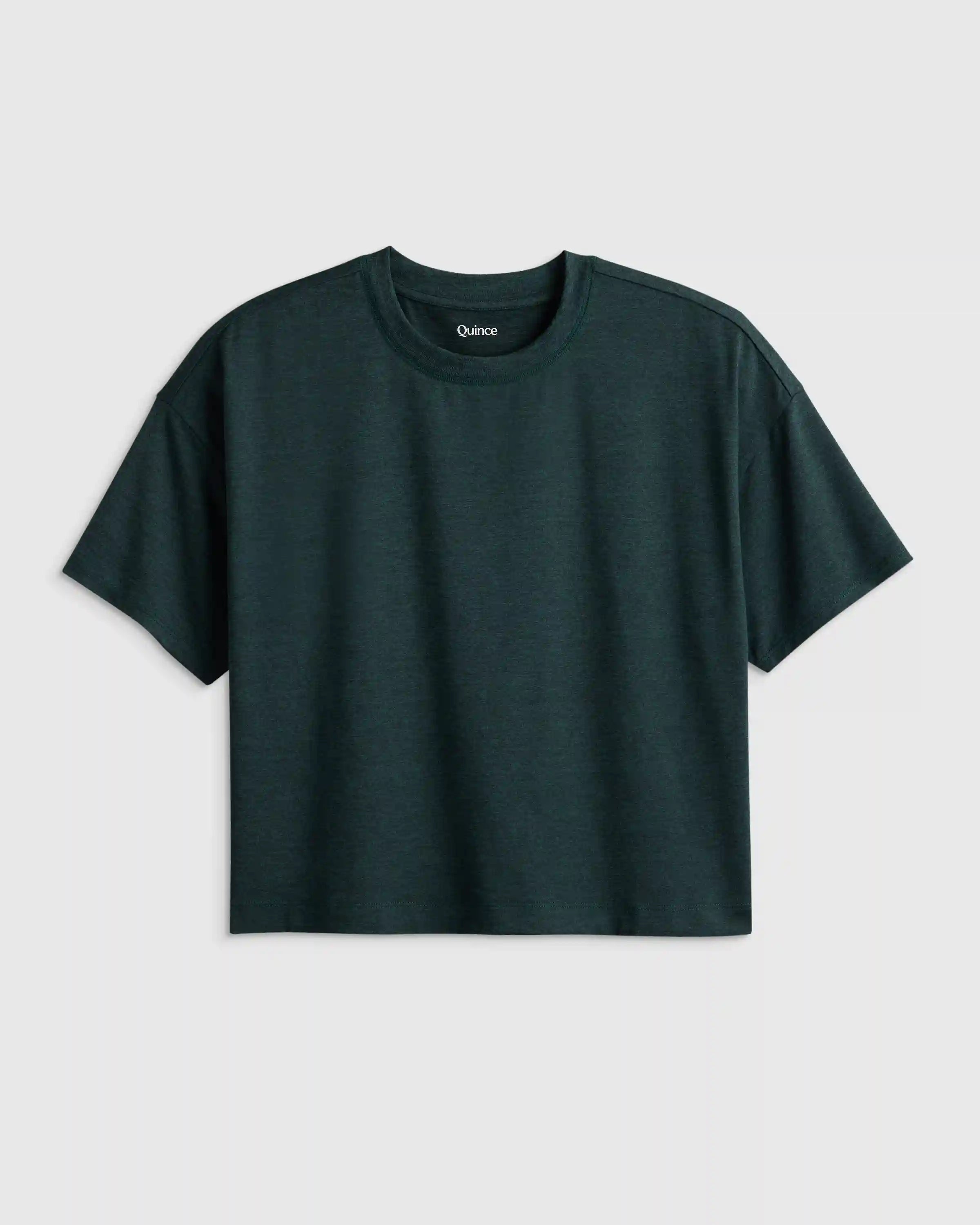 Flowknit Breeze Boxy Cropped Tee